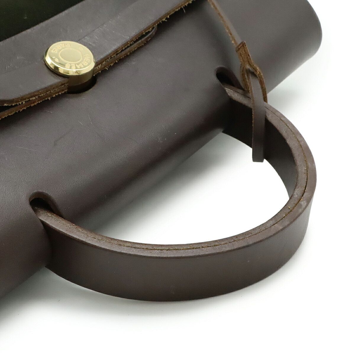 Hermes Hermes Hermes Herbag PM Canvas Leather Backpack Leather Backpack G DUTY FREE for USA Size ONE SIZE - 5 Thumbnail