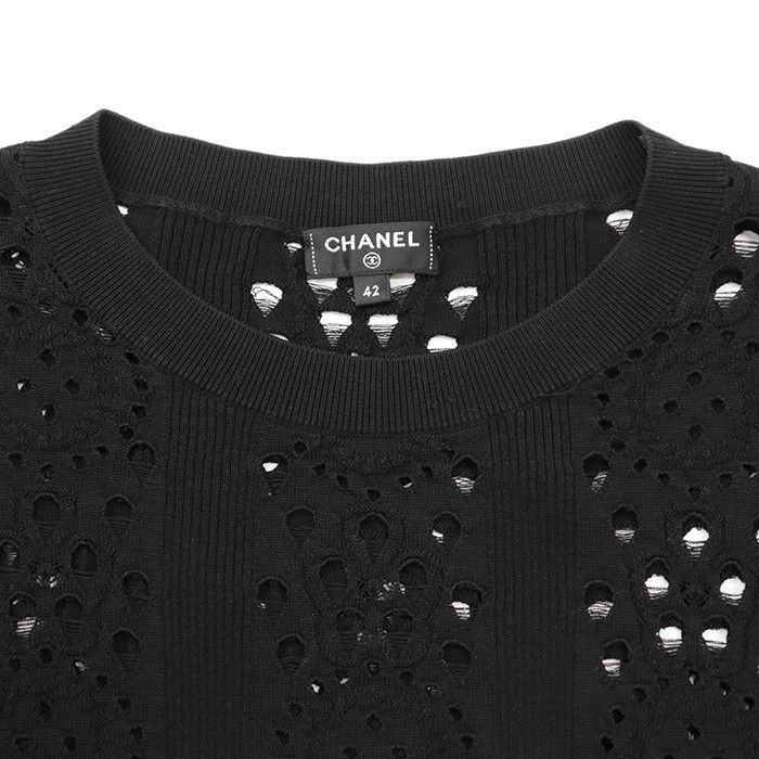 Chanel Chanel Chanel Knit Top Textile Tops P62984 DUTY FREE for USA Size ONE SIZE - 11 Thumbnail