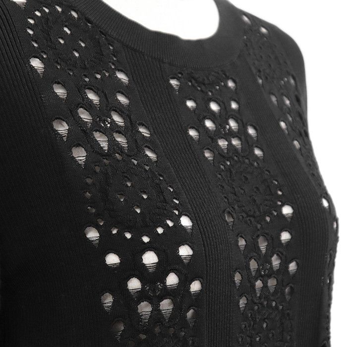 Chanel Chanel Chanel Knit Top Textile Tops P62984 DUTY FREE for USA Size ONE SIZE - 3 Thumbnail