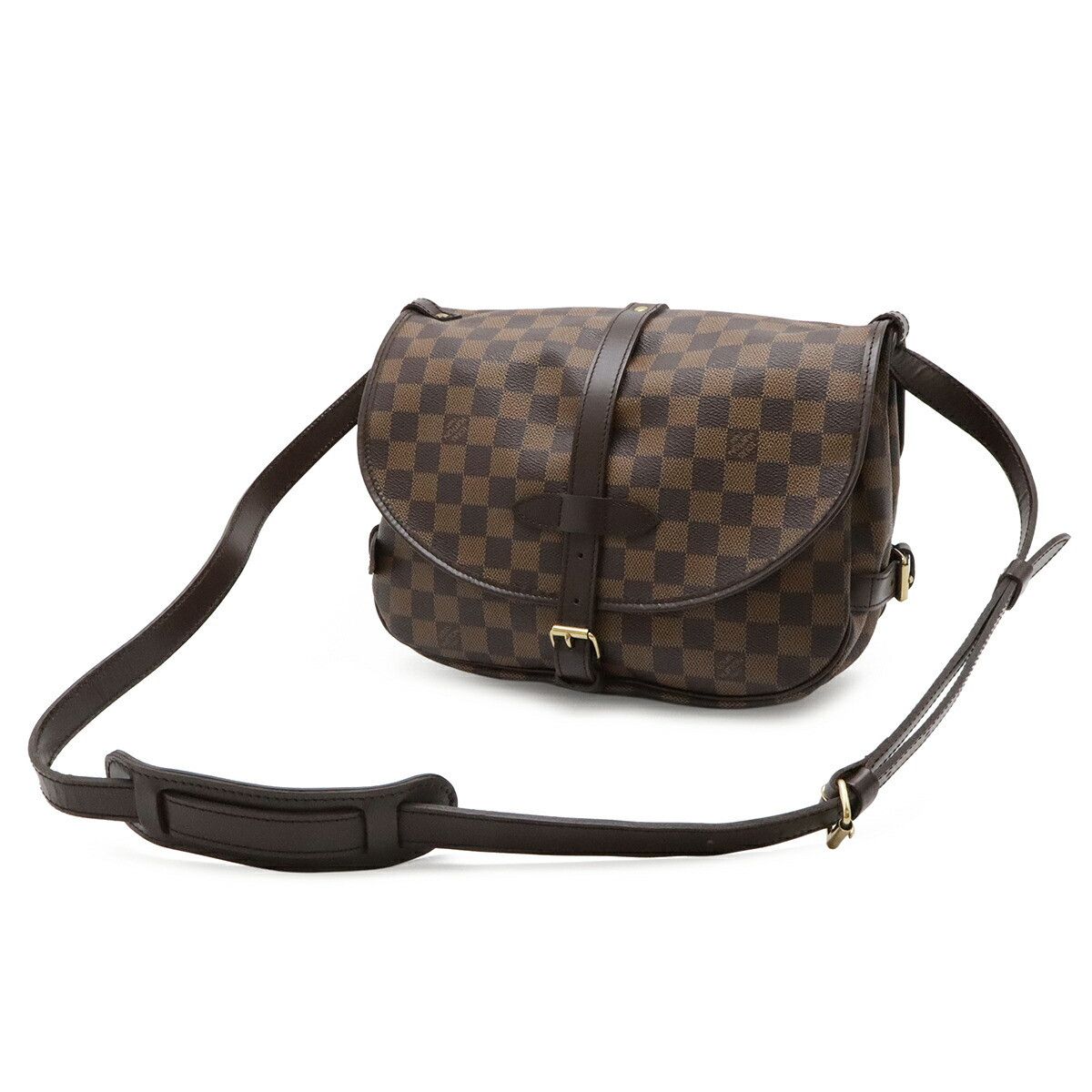 Louis Vuitton Louis Vuitton Louis Vuitton Saumur 30 Damier shoulder bag Textile Shoulder Bag N48081 DUTY FREE for USA Size ONE SIZE - 2 Thumbnail