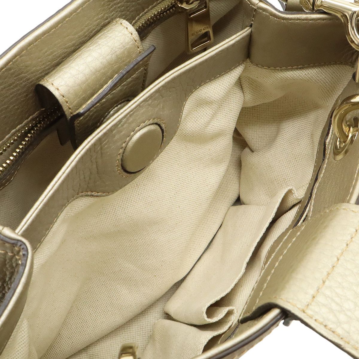 Gucci Gucci Gucci Bamboo small 2way bag Leather Shoulder Bag 336032 DUTY FREE for USA Size ONE SIZE - 7 Thumbnail