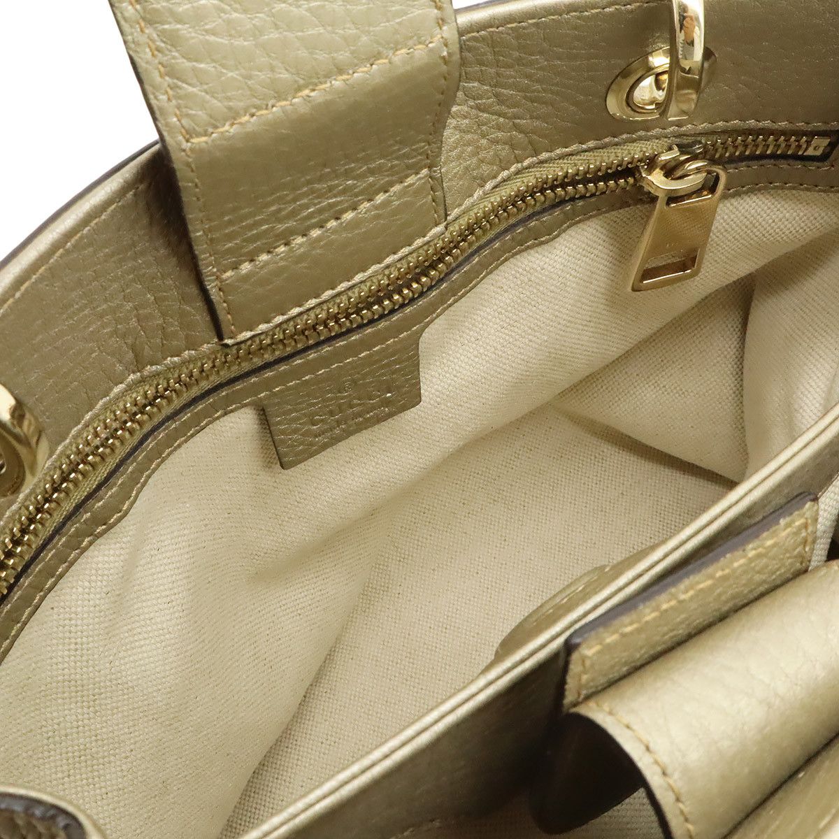 Gucci Gucci Gucci Bamboo small 2way bag Leather Shoulder Bag 336032 DUTY FREE for USA Size ONE SIZE - 6 Thumbnail