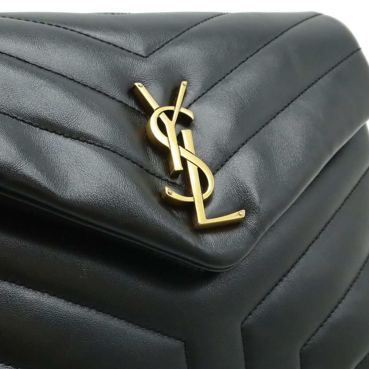 Yves Saint Laurent Yves Saint Laurent Saint Laurent Paris Loulou Leather Shoulder Bag Leather Shoulder Bag 494699 DUTY FREE for USA Size ONE SIZE - 8 Thumbnail