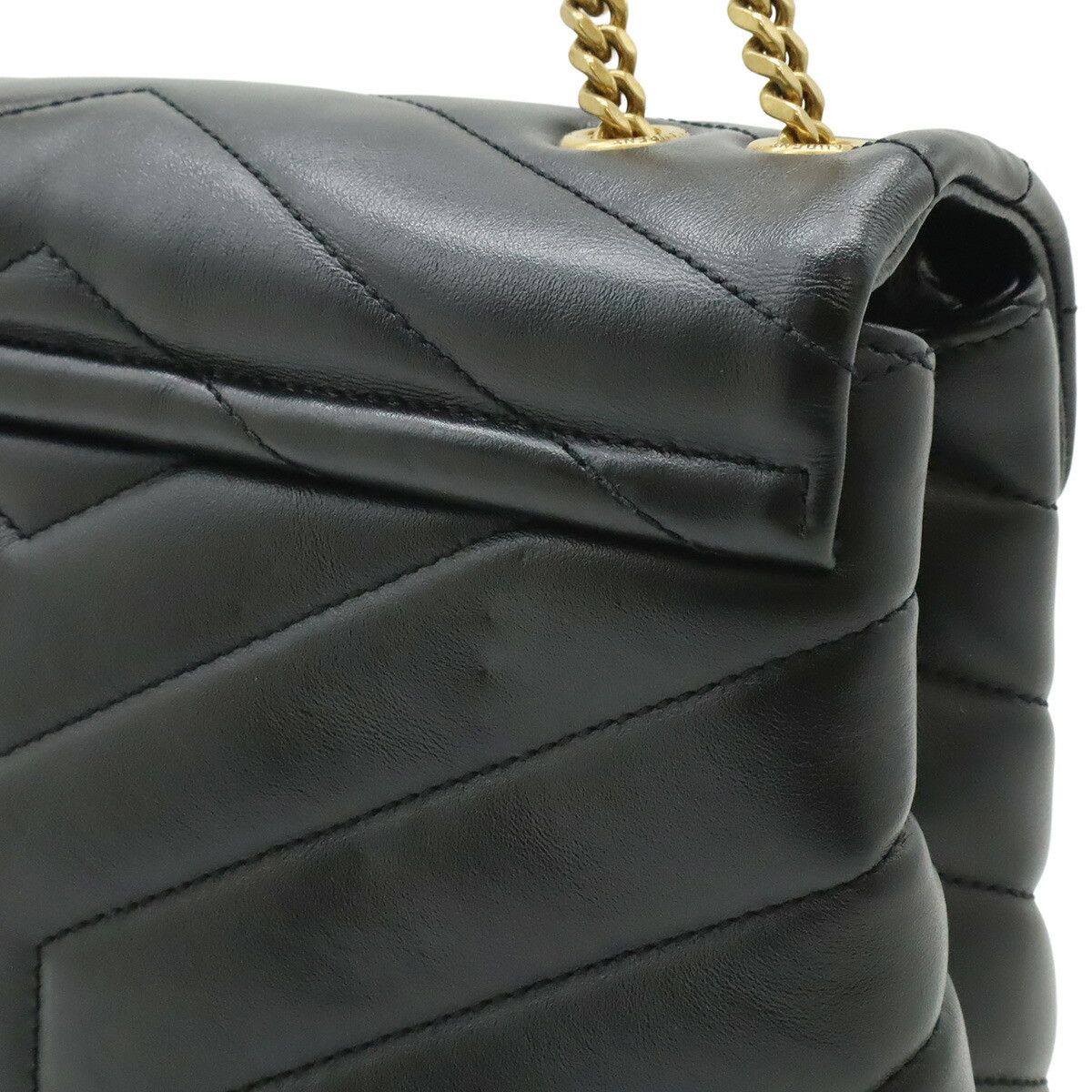 Yves Saint Laurent Yves Saint Laurent Saint Laurent Paris Loulou Leather Shoulder Bag Leather Shoulder Bag 494699 DUTY FREE for USA Size ONE SIZE - 7 Thumbnail