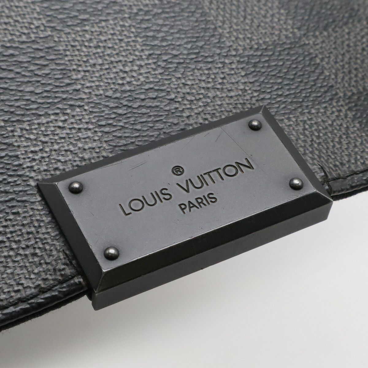 Louis Vuitton Louis Vuitton Louis Vuitton District PM Damier Graphite Shoulder Bag Textile Crossbody Bag N41260 DUTY FREE for USA Size ONE SIZE - 4 Thumbnail