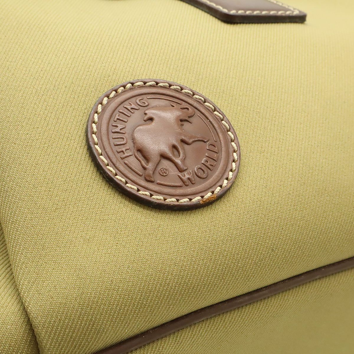 Other Other Hunting World Canvas Leather 2way Bag Textile Travel Bag DUTY FREE for USA Size ONE SIZE - 9 Thumbnail
