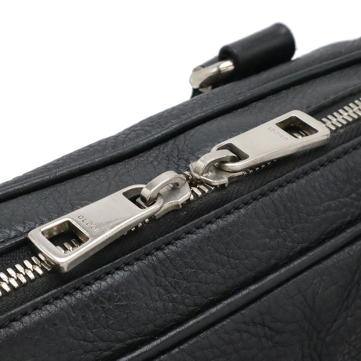 Gucci Gucci Gucci Leather Briefcase Leather Business Bag 322057 DUTY FREE for USA Size ONE SIZE - 4 Thumbnail