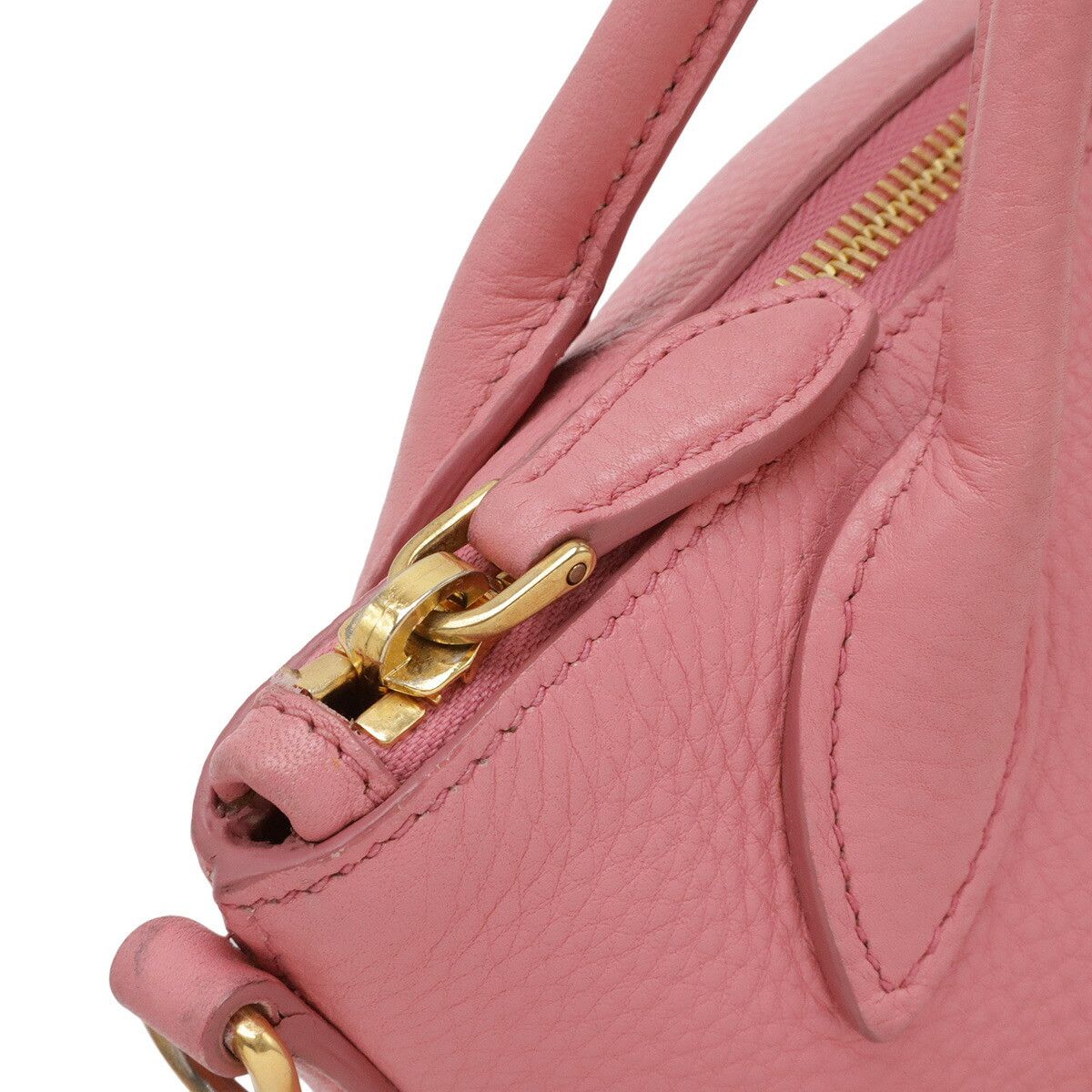 Prada Prada Prada VIT.DAINO Leather 2way Shoulder Bag Leather Handbag 1BA111 DUTY FREE for USA Size ONE SIZE - 4 Thumbnail
