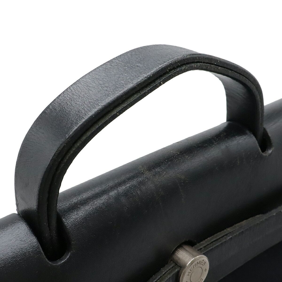 Hermes Hermes Hermes Herbag MM Canvas Leather 2way Bag Textile Shoulder Bag C DUTY FREE for USA Size ONE SIZE - 6 Thumbnail
