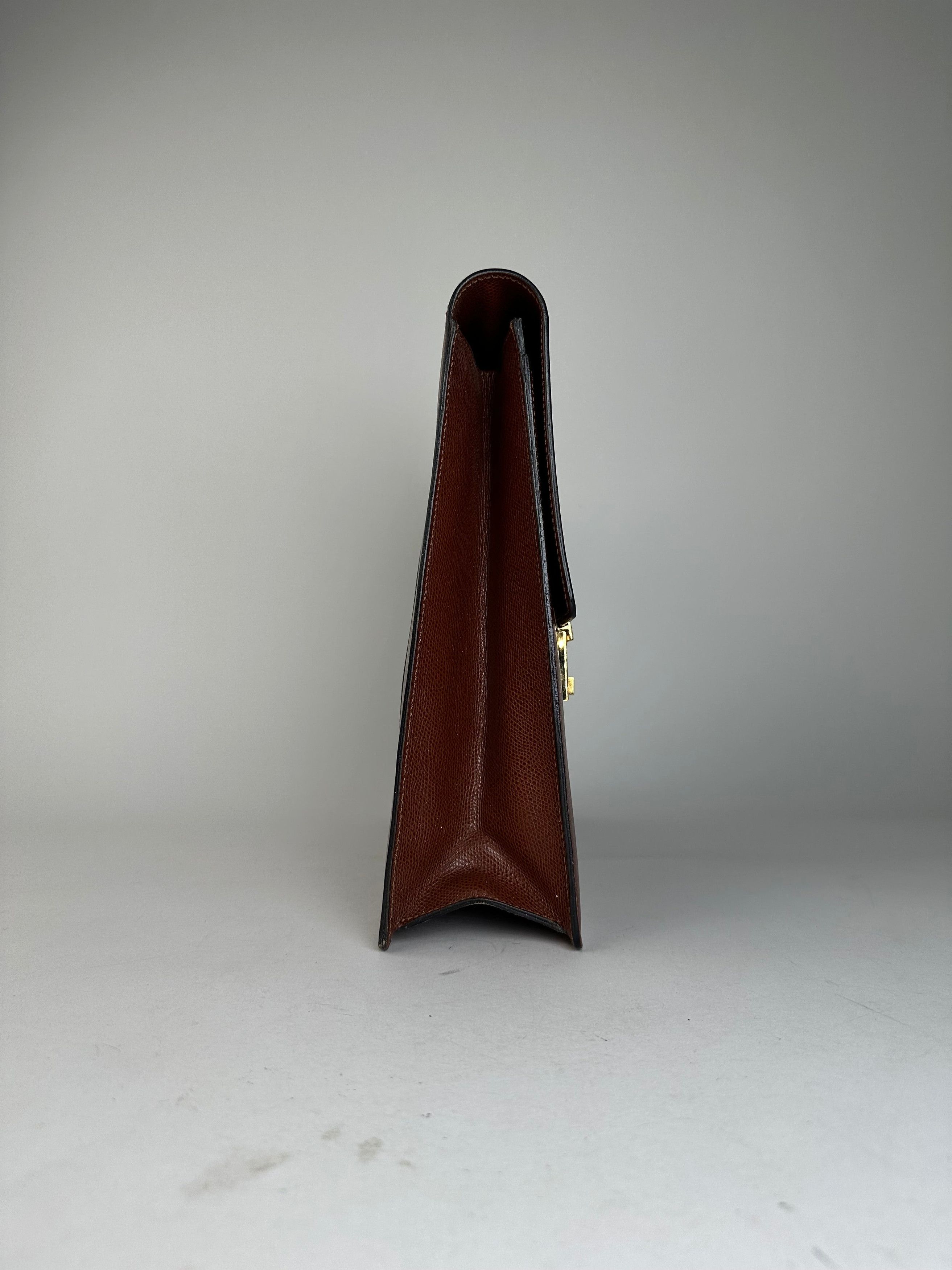 Celine Vintage Smooth Briefcase Brown Size ONE SIZE - 5 Thumbnail