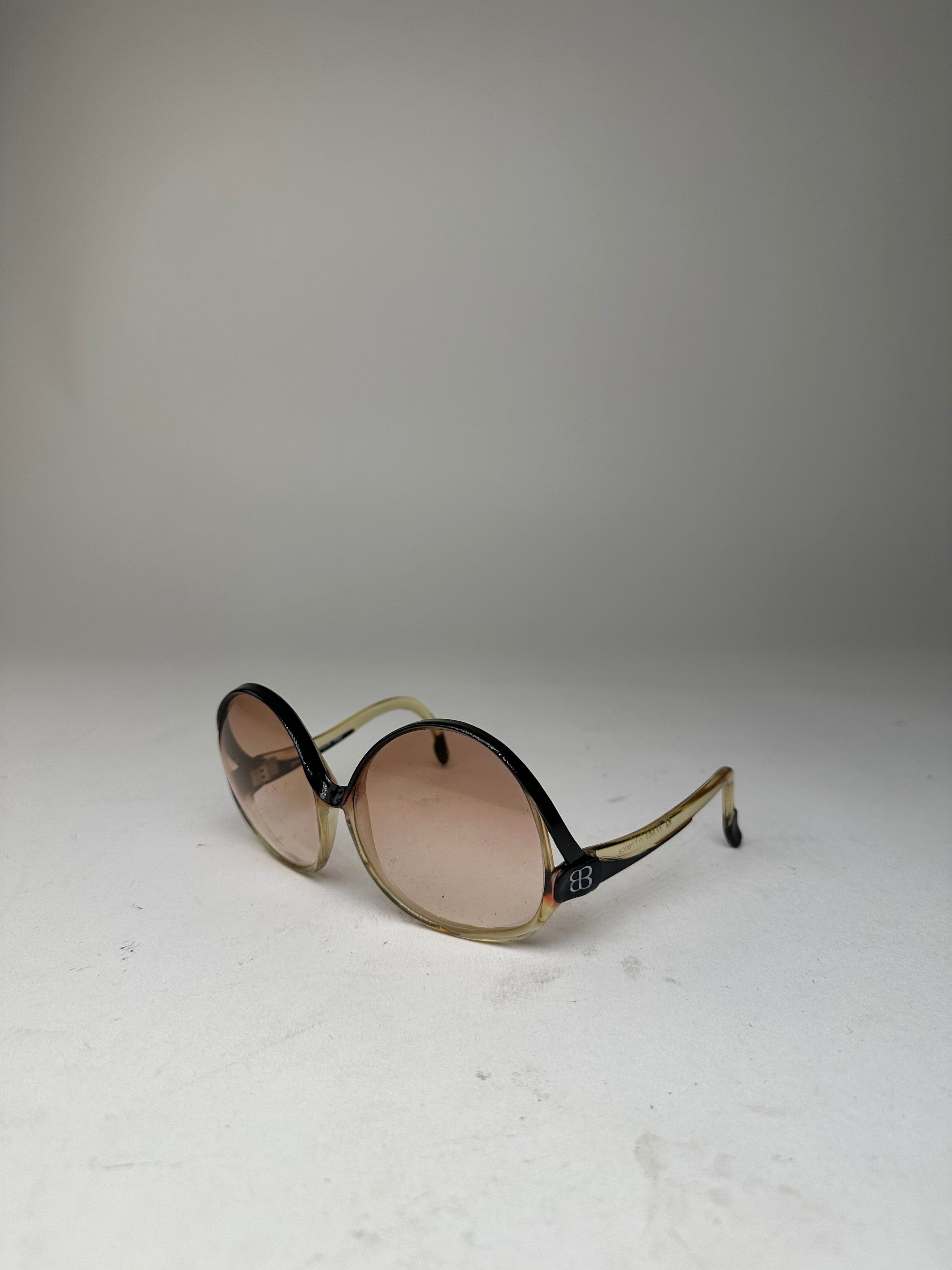 Balenciaga Vintage Acetate Sunglasses Black Size ONE SIZE - 14 Thumbnail