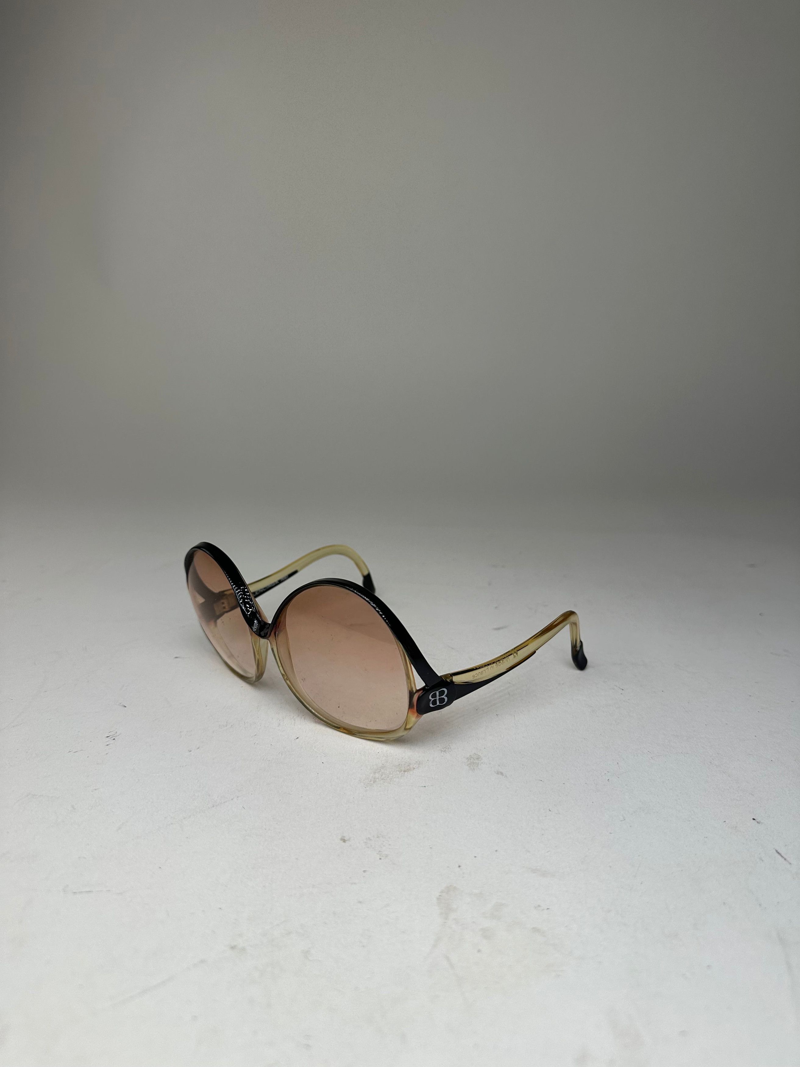 Balenciaga Vintage Acetate Sunglasses Black Size ONE SIZE - 7 Thumbnail
