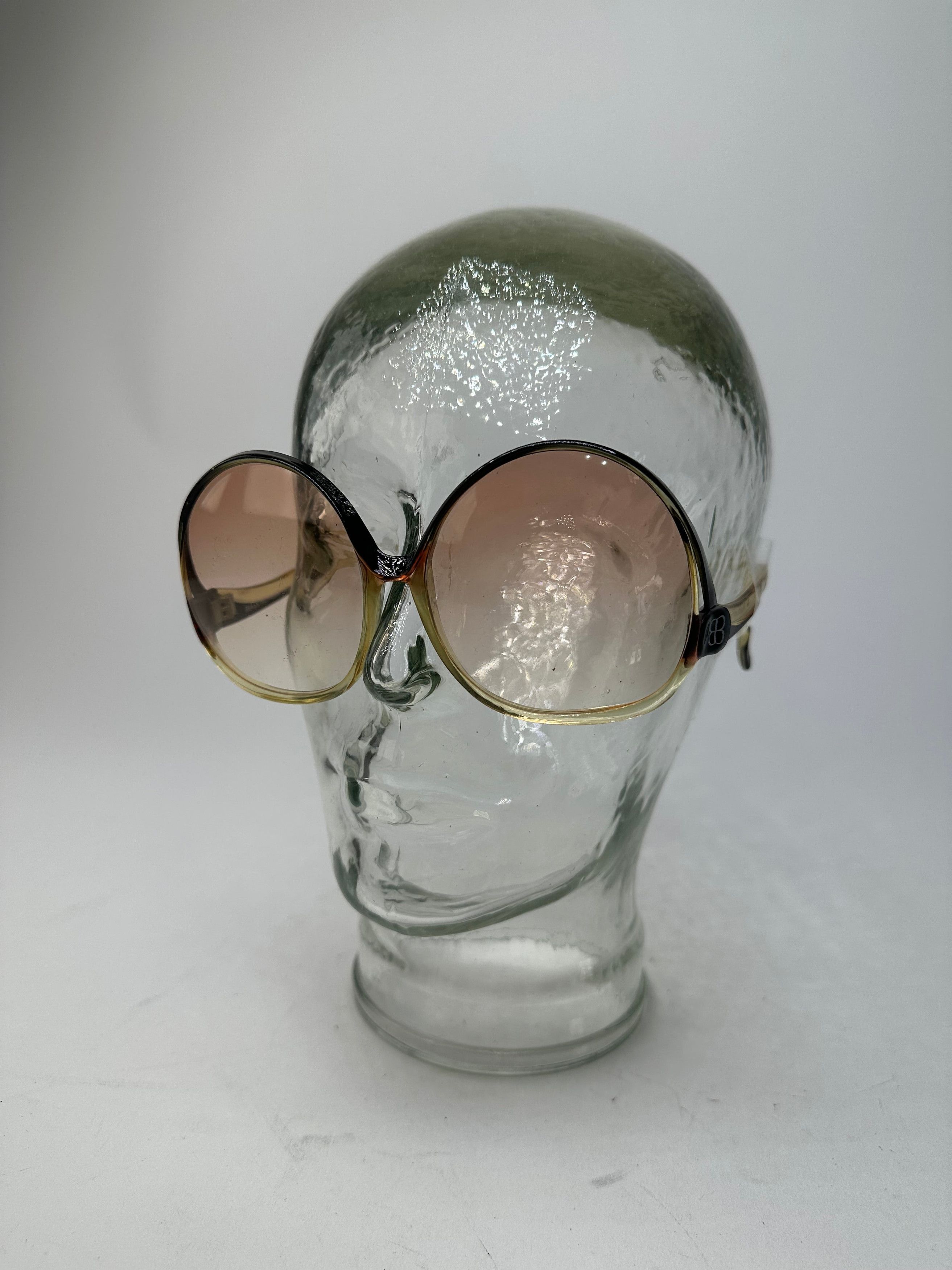 Balenciaga Vintage Acetate Sunglasses Black Size ONE SIZE - 10 Thumbnail