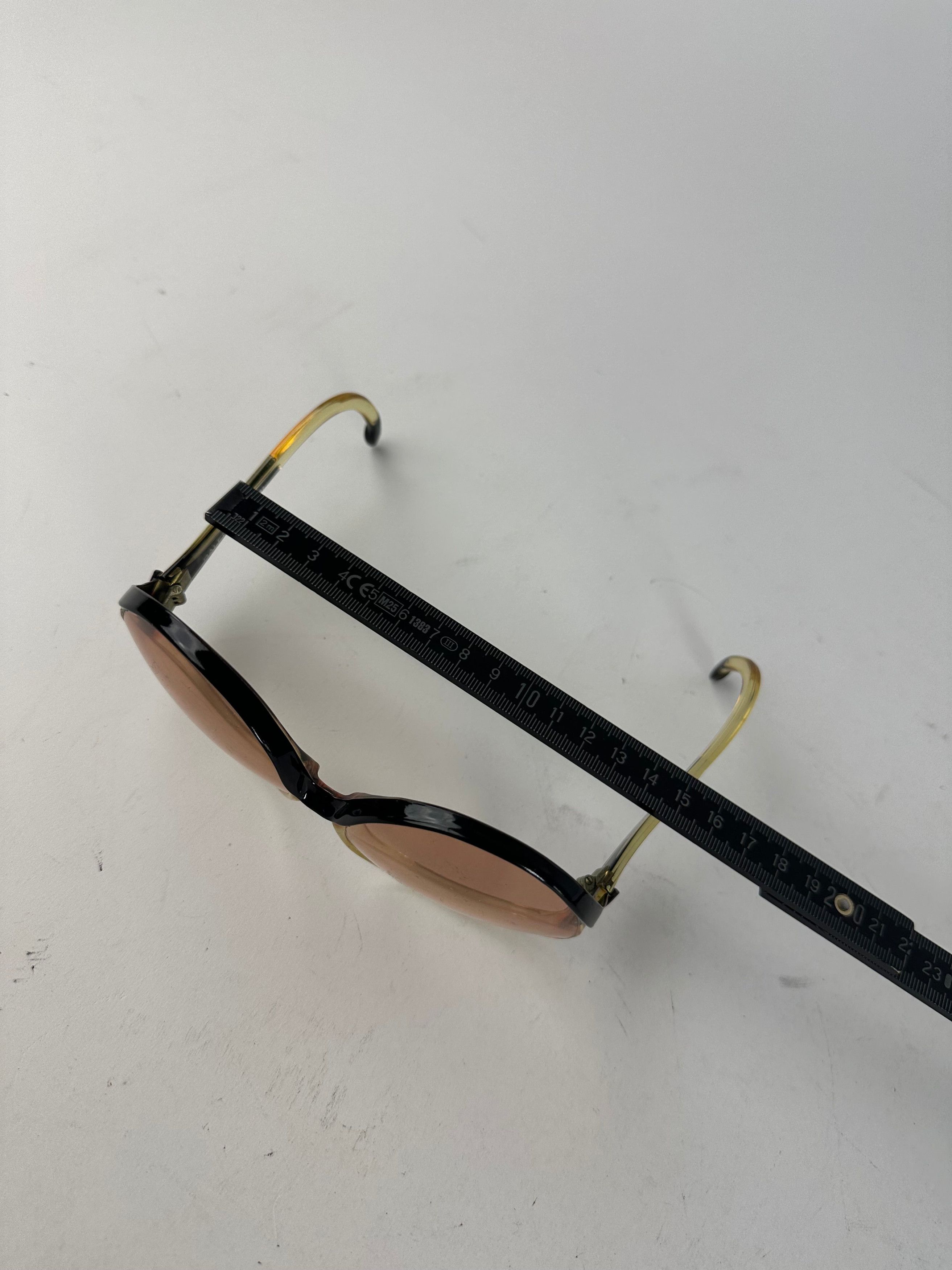 Balenciaga Vintage Acetate Sunglasses Black Size ONE SIZE - 8 Thumbnail