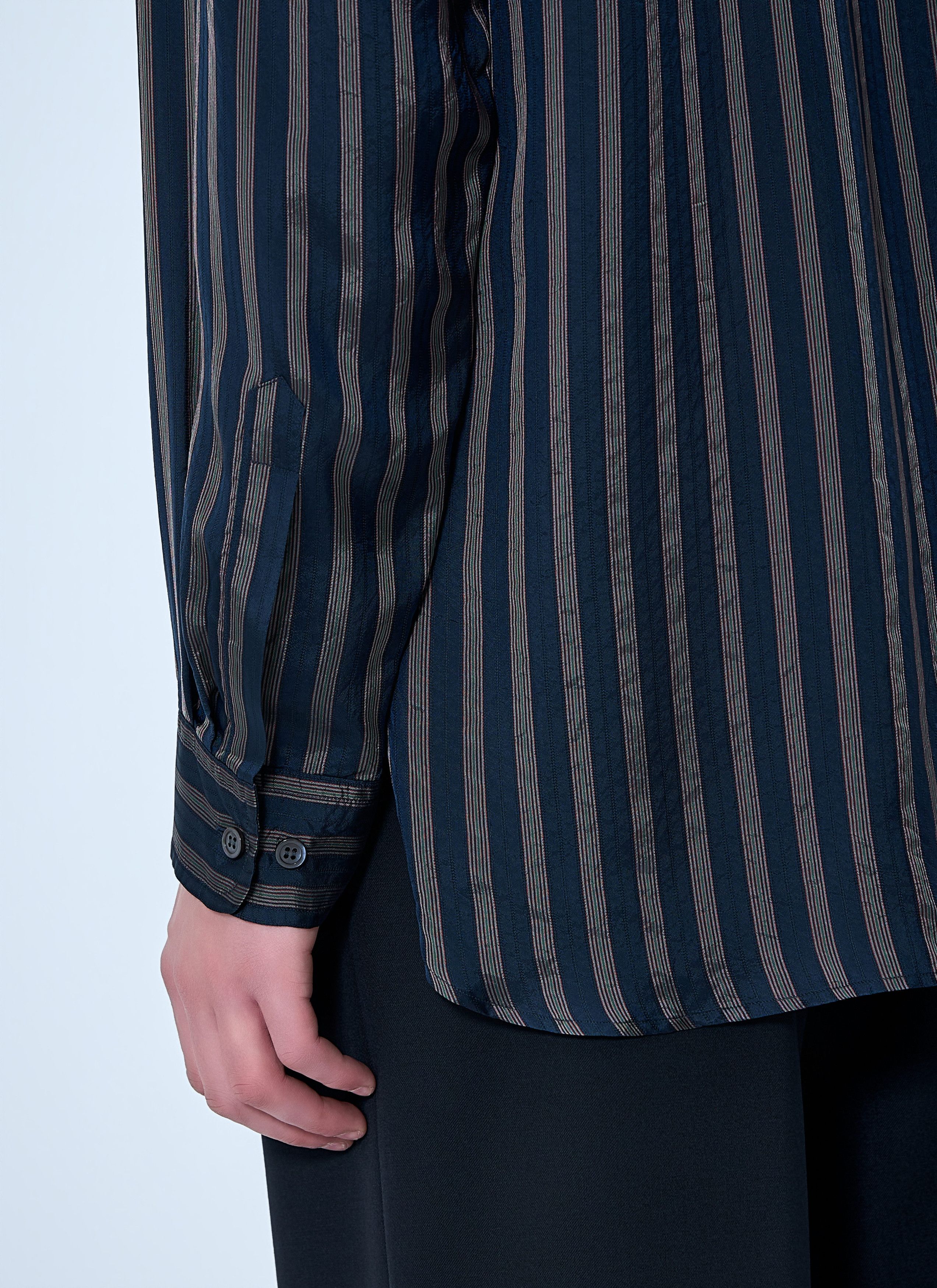 Dries Van Noten Striped Button-Down Shirt Size US L / EU 52-54 / 3 - 6 Thumbnail