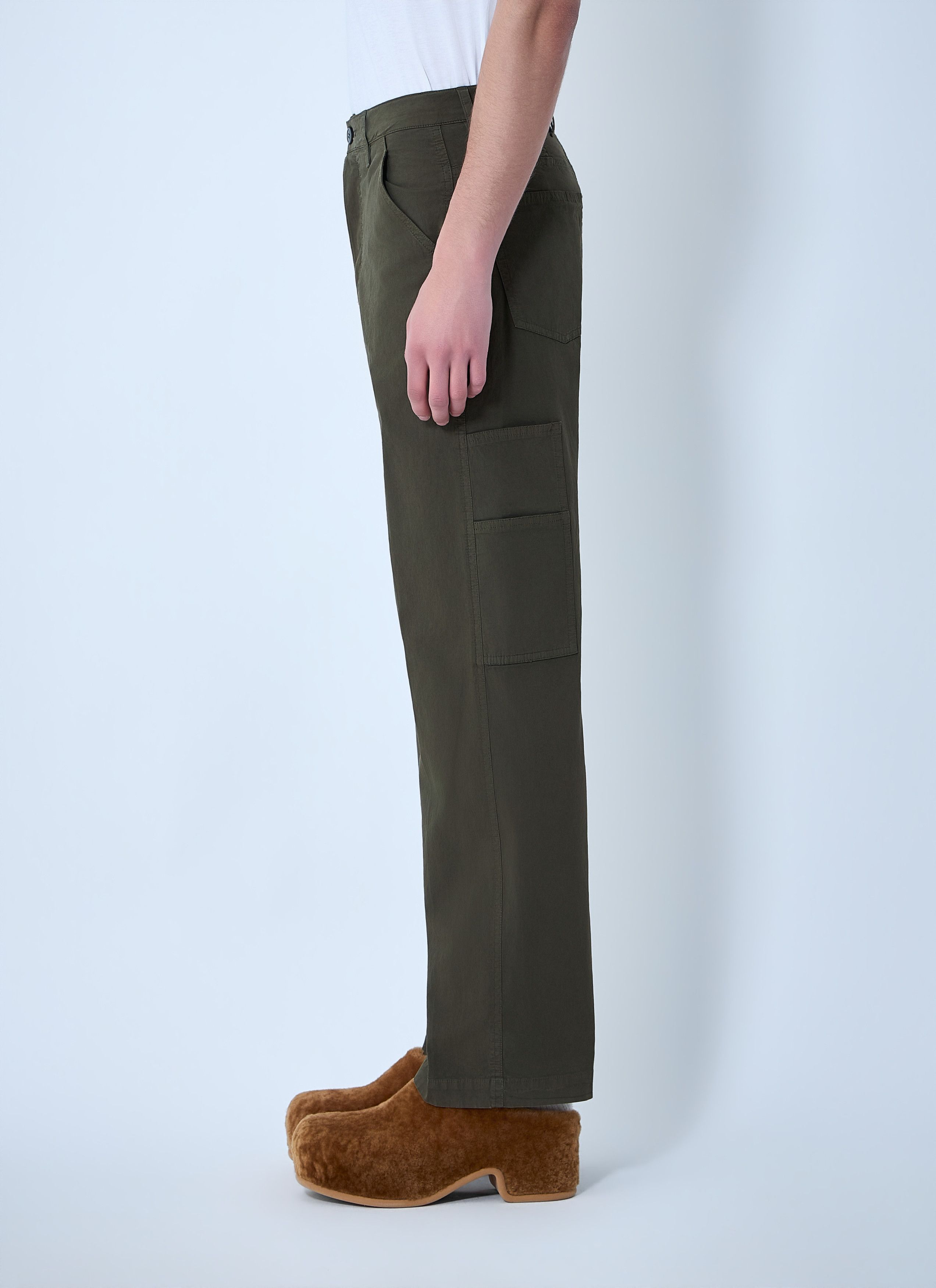 Dries Van Noten Pickerbys Cotton Pants Size US 36 / EU 52 - 3 Thumbnail