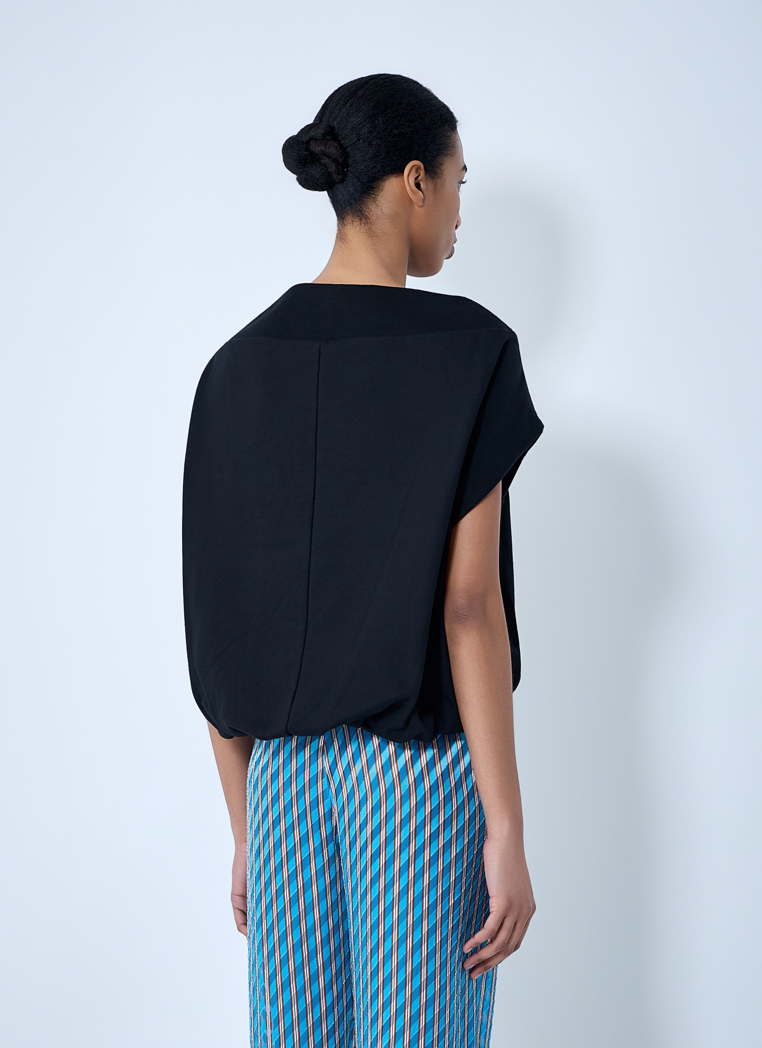 Dries Van Noten Draped Sleeve Top Size M / US 6-8 / IT 42-44 - 4 Thumbnail