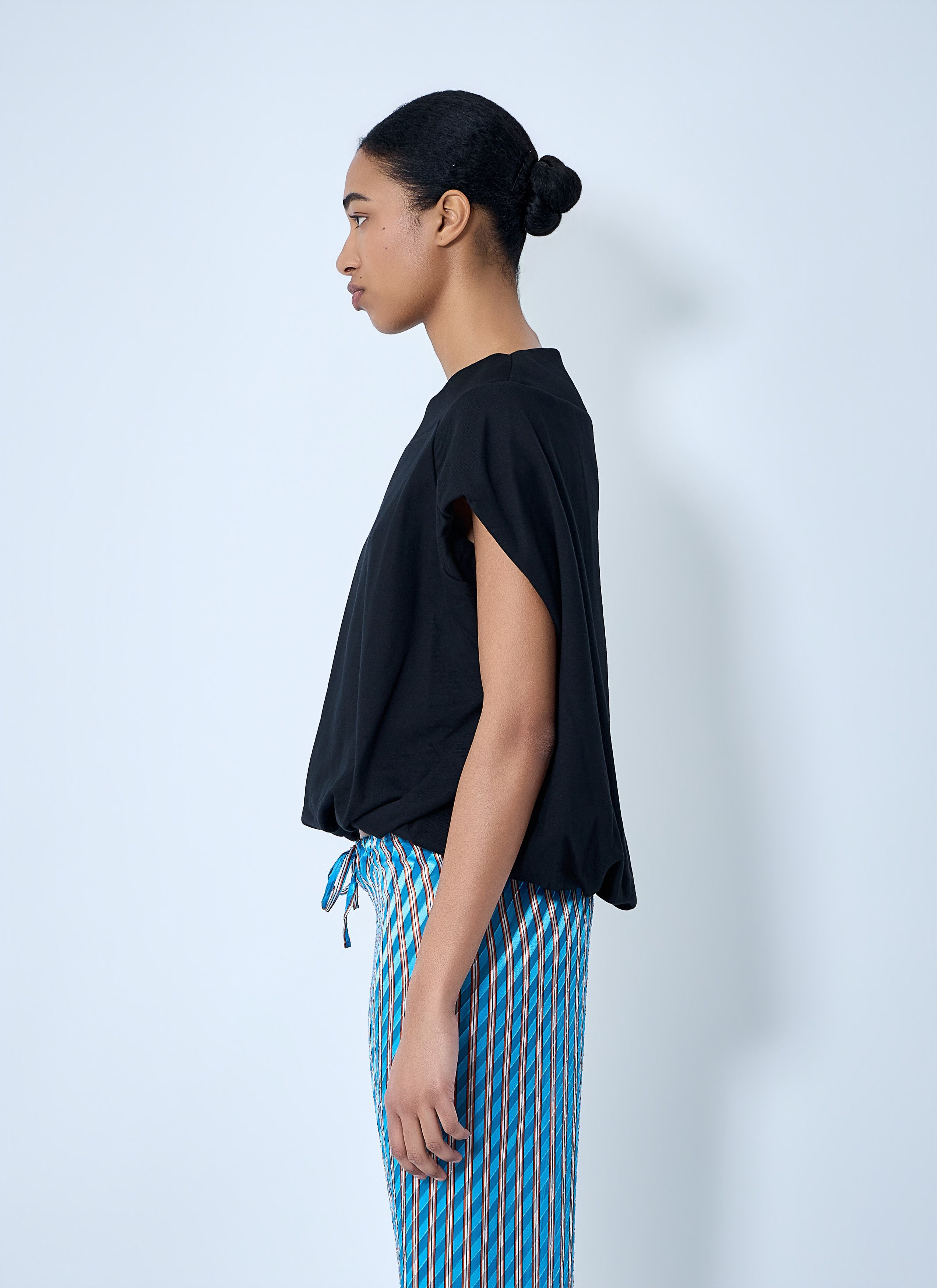 Dries Van Noten Draped Sleeve Top Size XS / US 0-2 / IT 36-38 - 3 Thumbnail