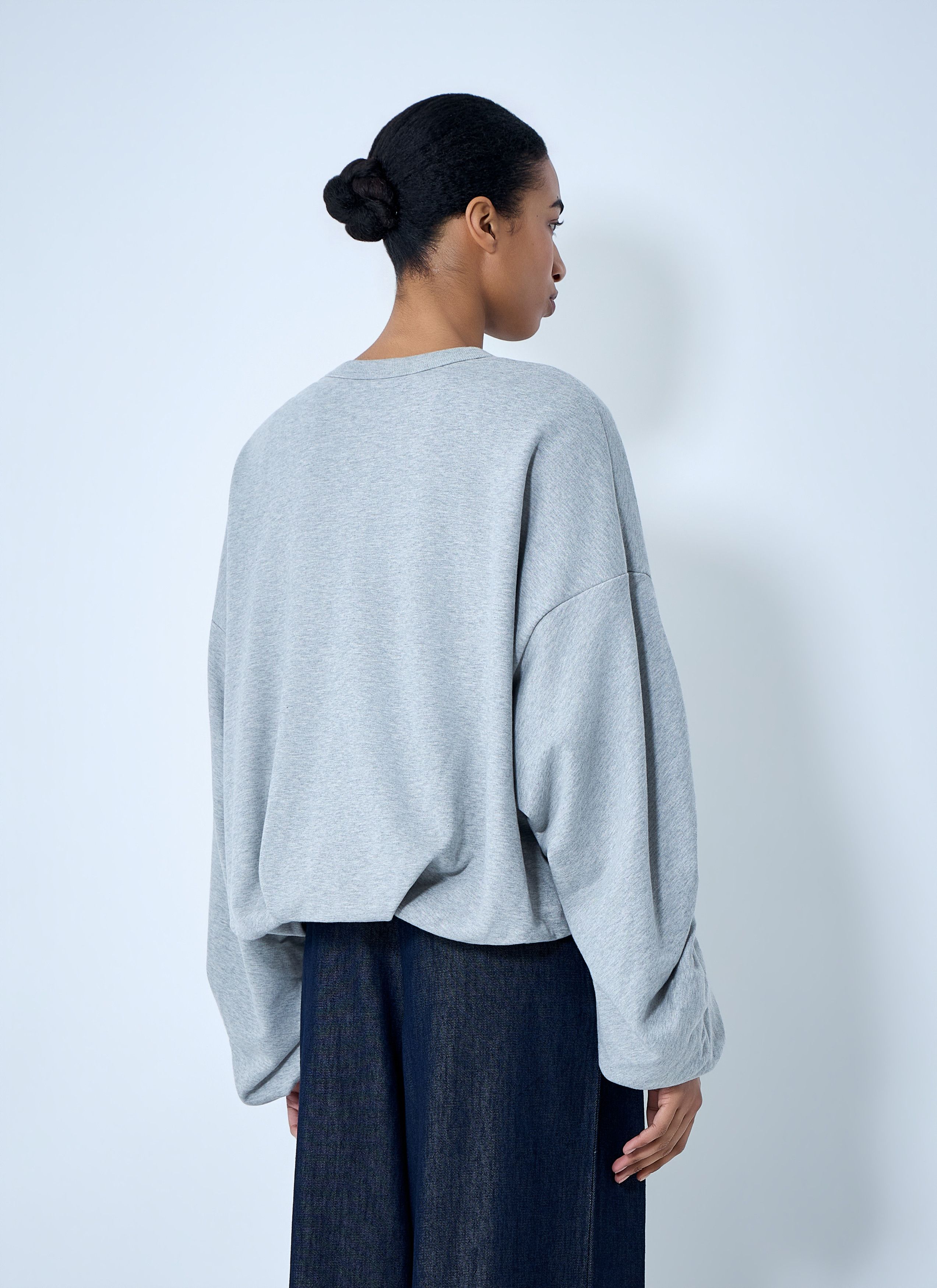Dries Van Noten Oversized Crewneck Sweater Size L / US 10 / IT 46 - 4 Thumbnail