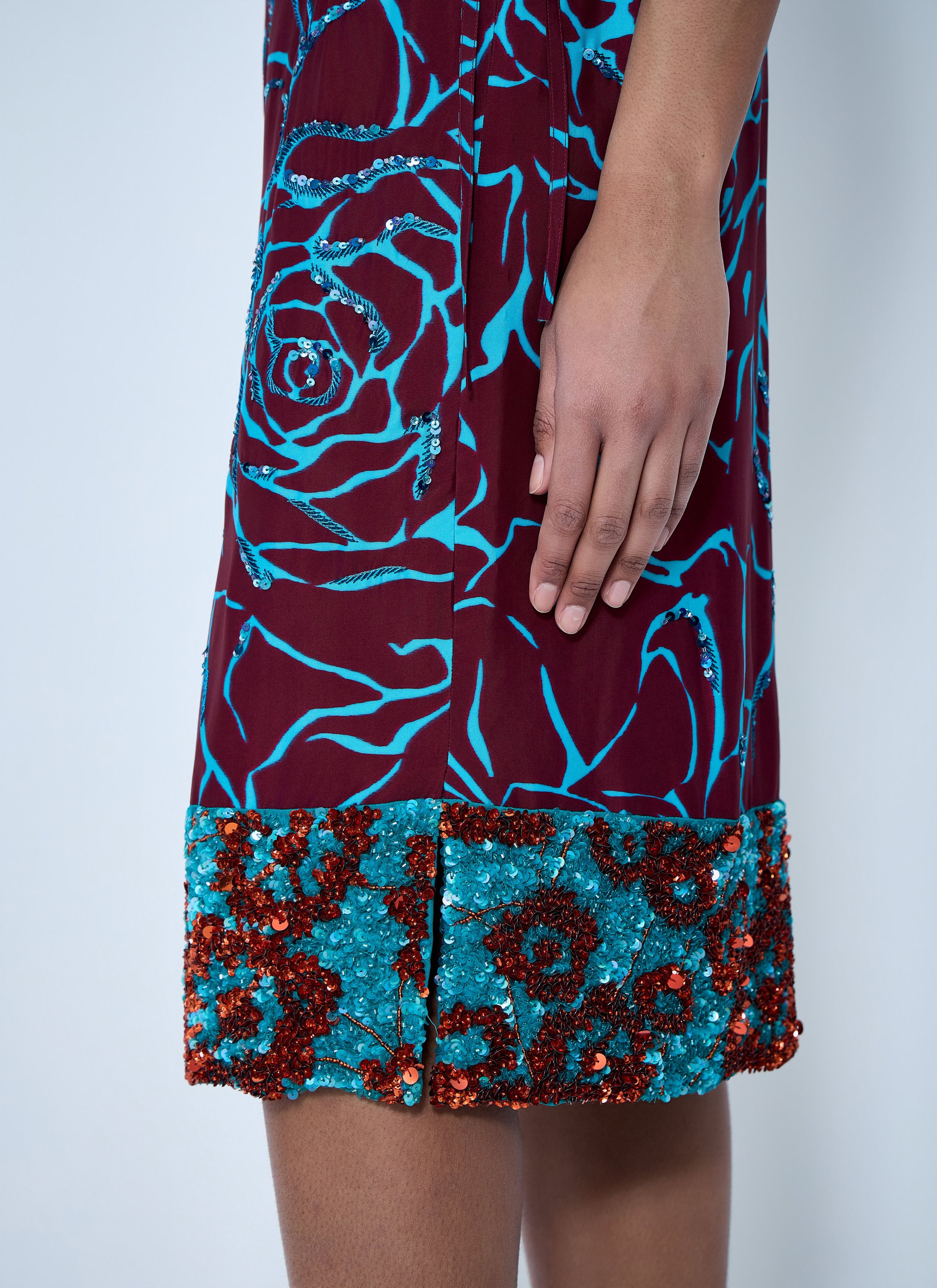 Dries Van Noten Embroidered Midi Skirt Size 27" / US 4 / IT 40 - 6 Thumbnail