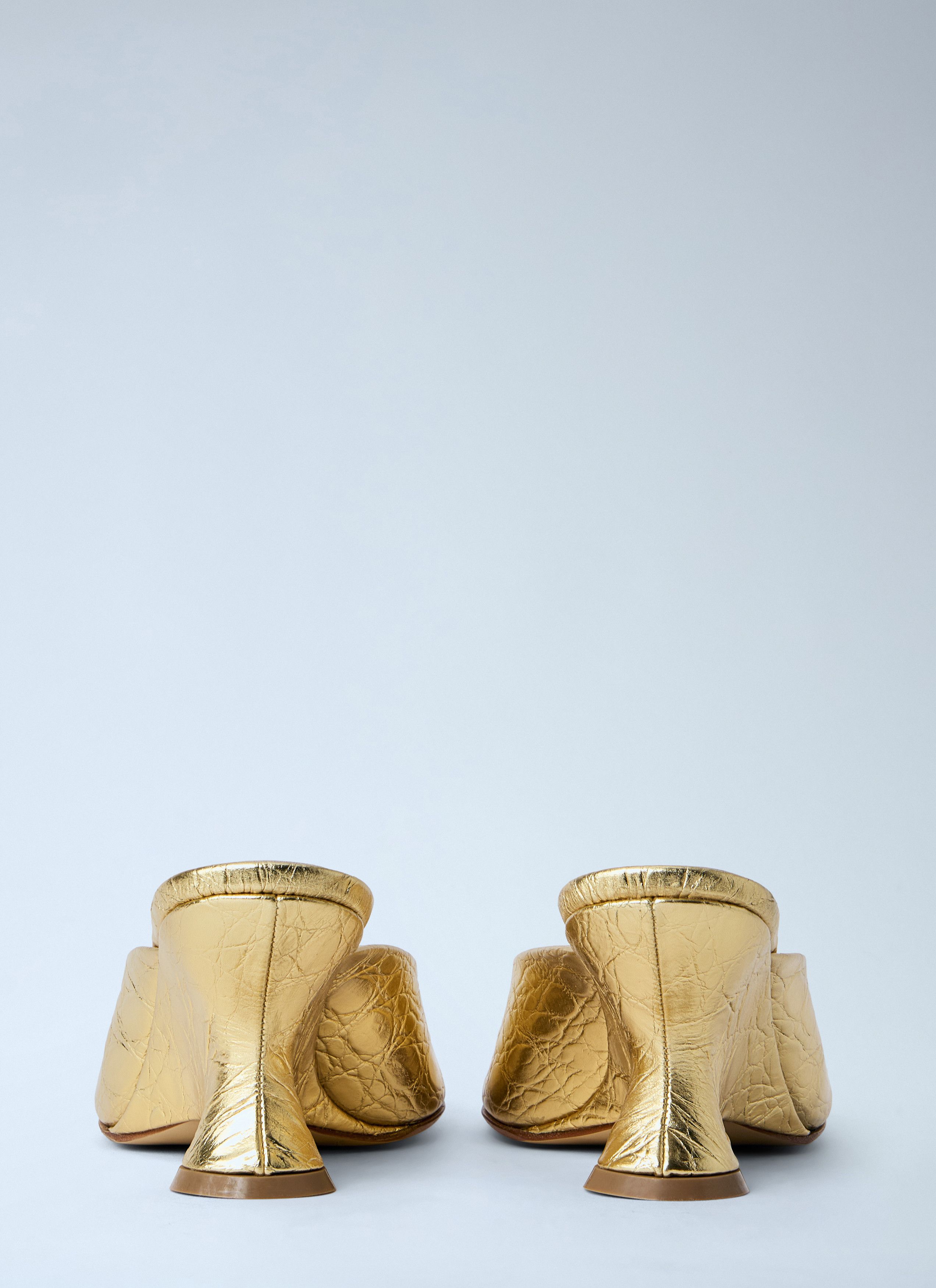 Dries Van Noten Sculpted Leather Mules Size US 6 / IT 36 - 5 Thumbnail