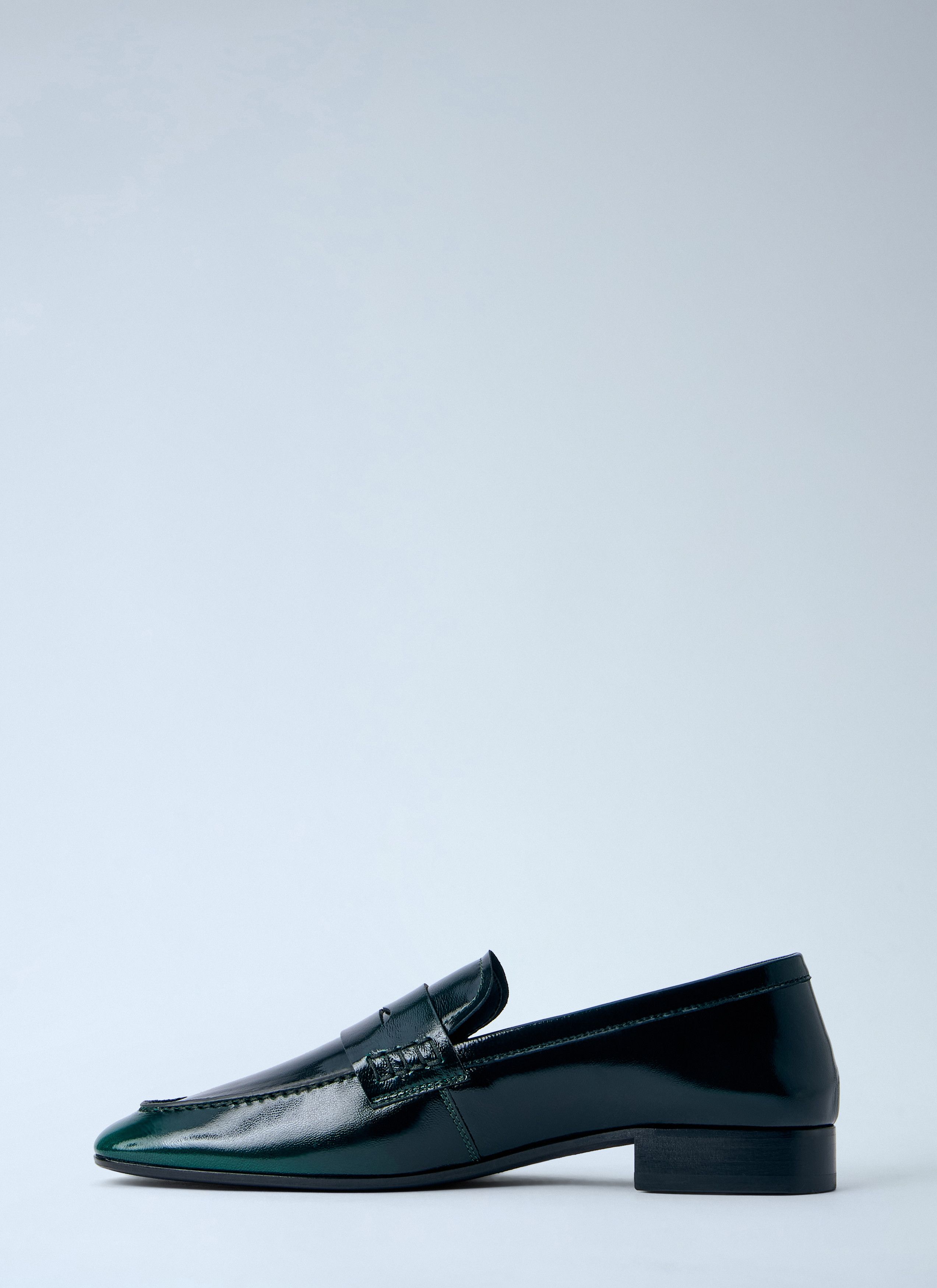 Dries Van Noten Polished Leather Loafers Size US 7 / IT 37 - 4 Thumbnail