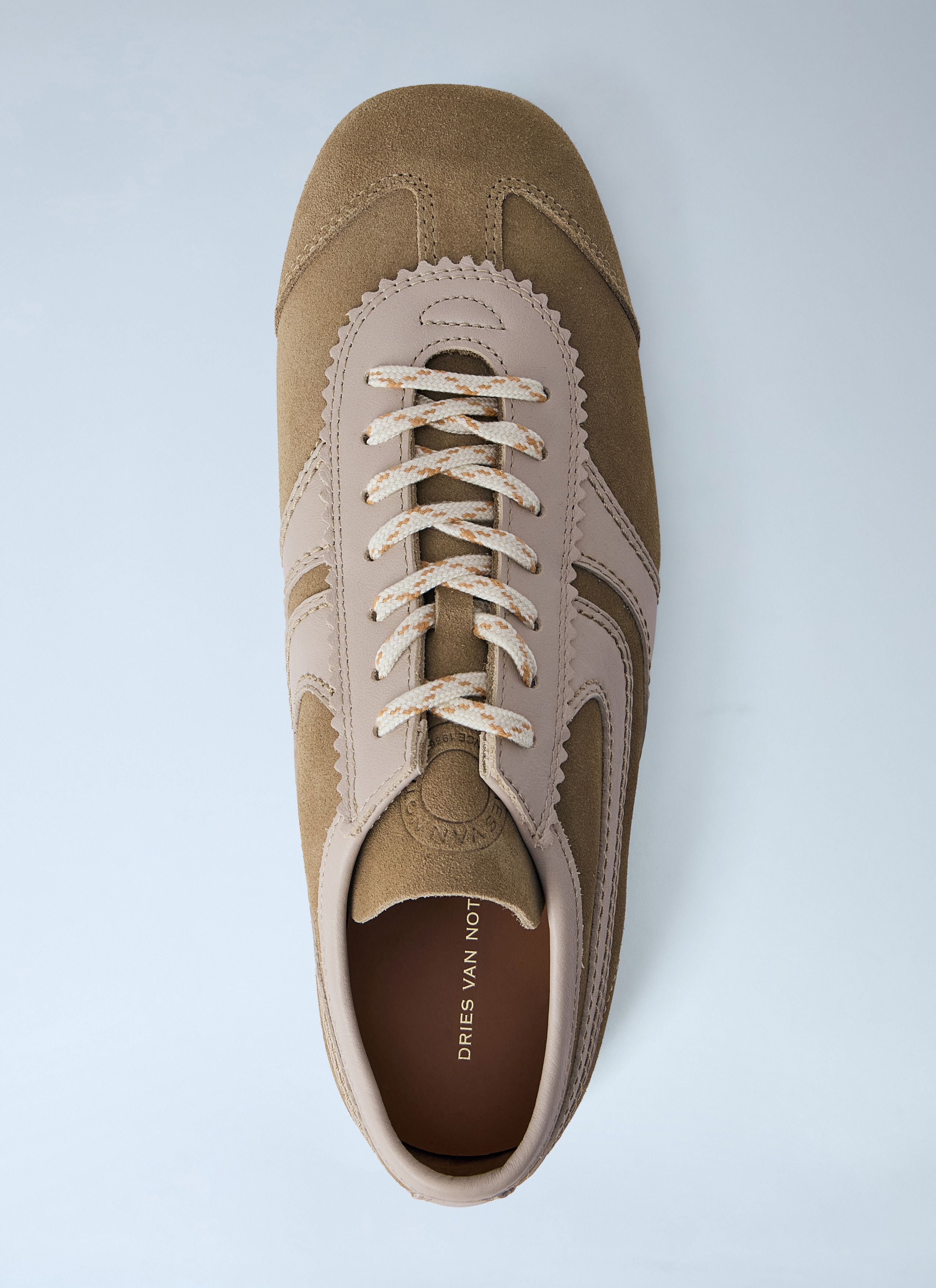 Dries Van Noten Suede Trimmed Sneakers Size US 6 / IT 36 - 6 Thumbnail