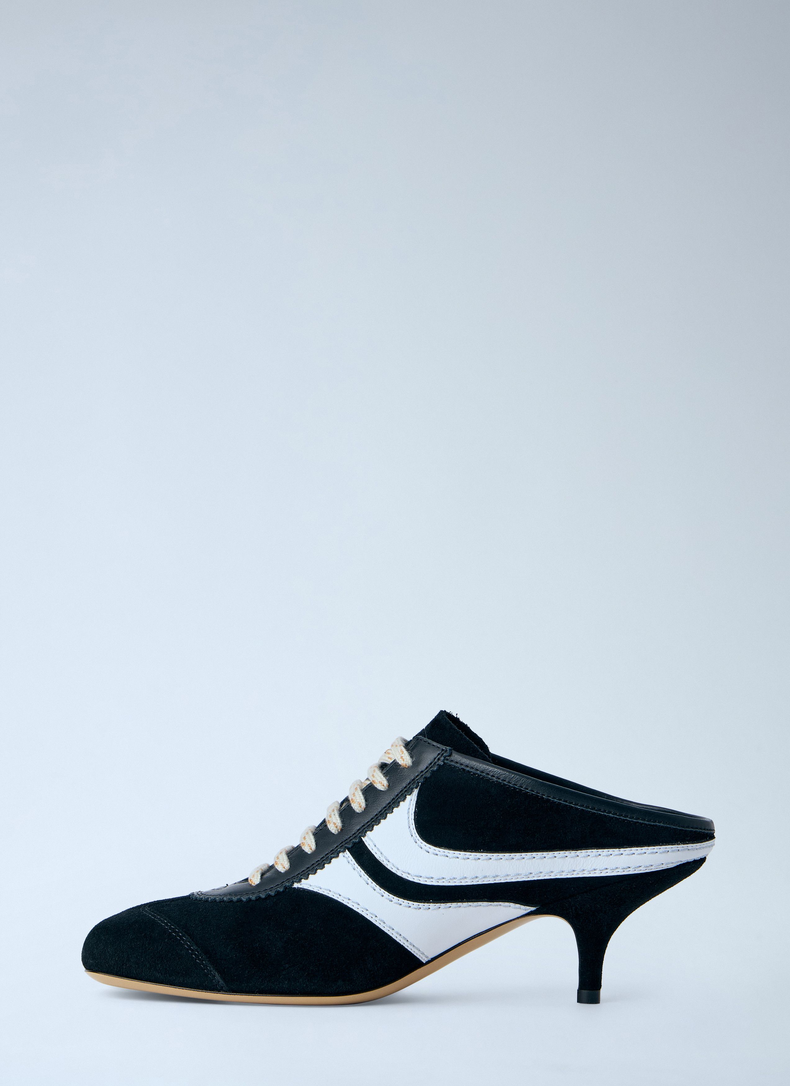 Dries Van Noten Lace-Up Mule Heels Size US 7 / IT 37 - 4 Thumbnail