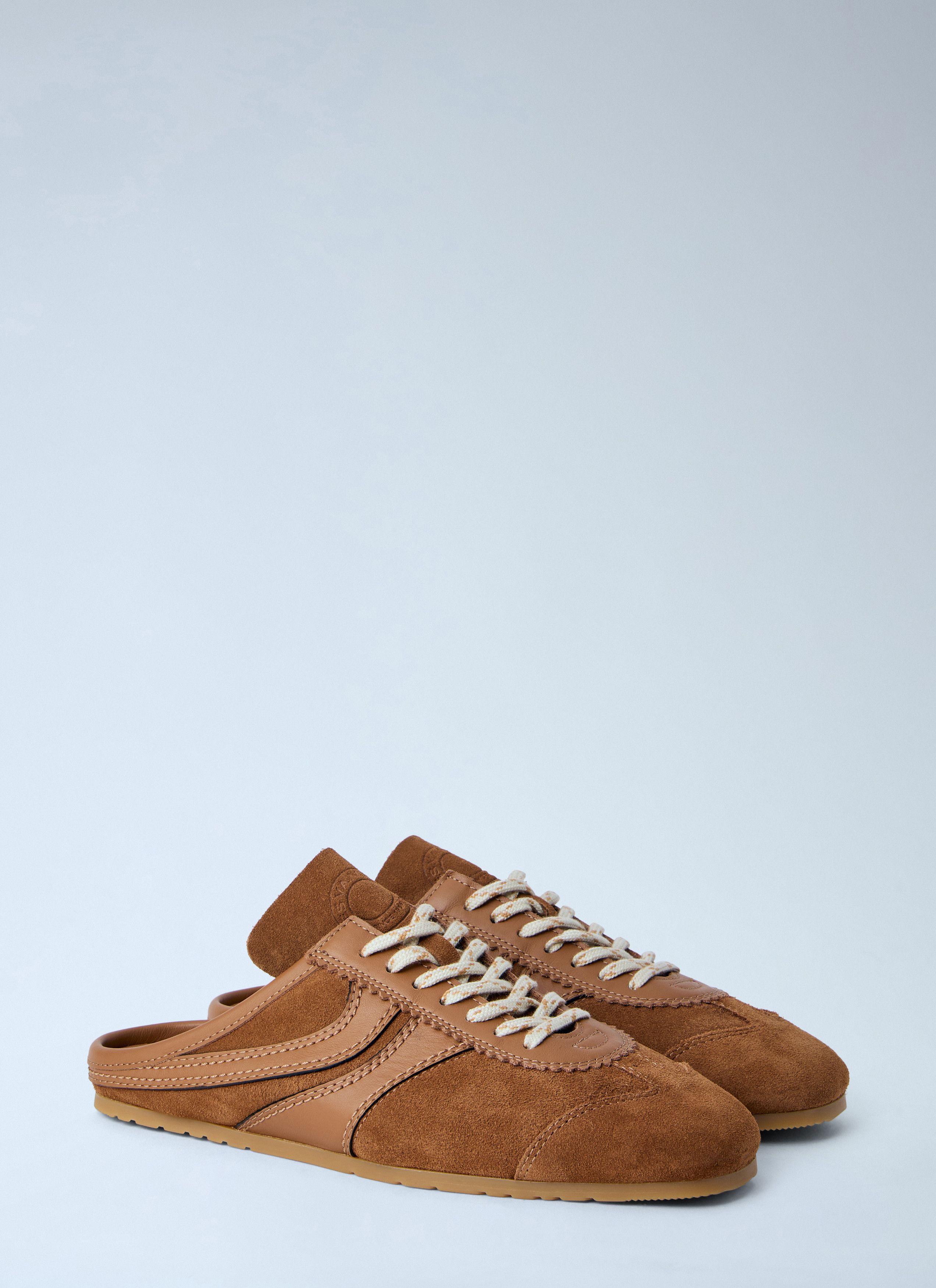 Dries Van Noten Leather Suede Slip-On Sneakers Size US 10 / IT 40 - 2 Thumbnail