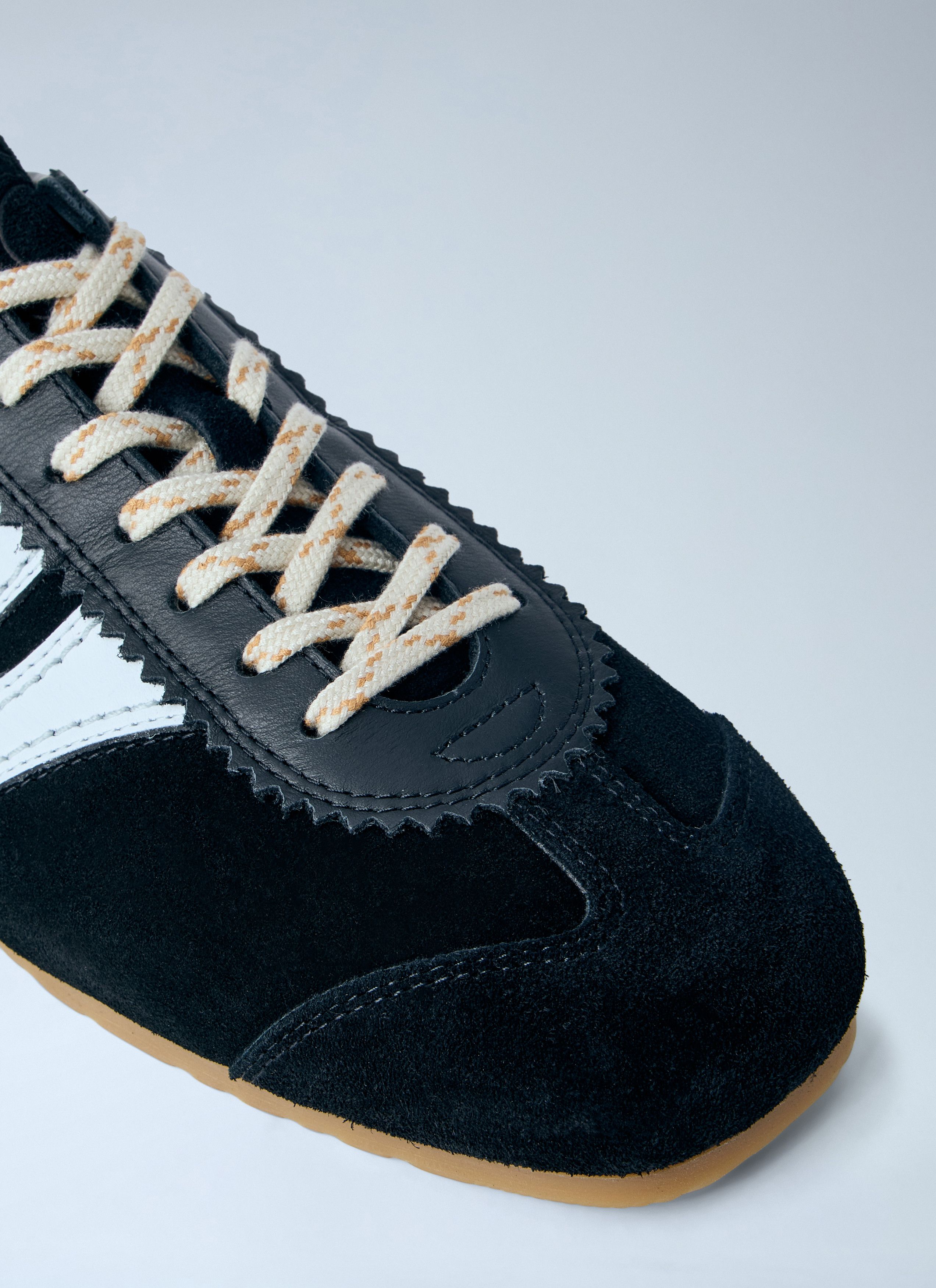 Dries Van Noten Suede Panel Trainers Size US 8 / IT 38 - 3 Thumbnail