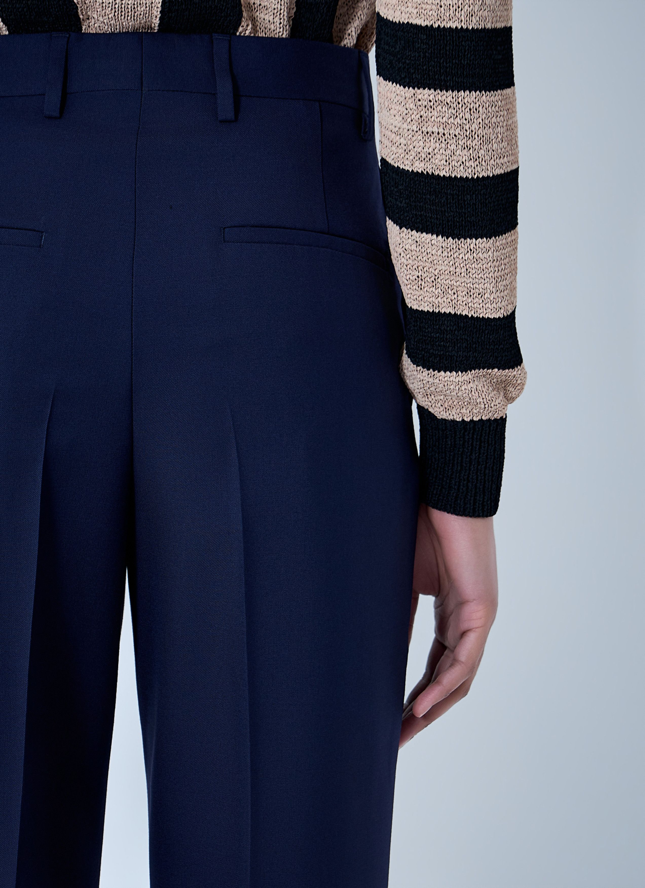 Dries Van Noten Wool Tailored Trousers Size 28" / US 6 / IT 42 - 6 Thumbnail