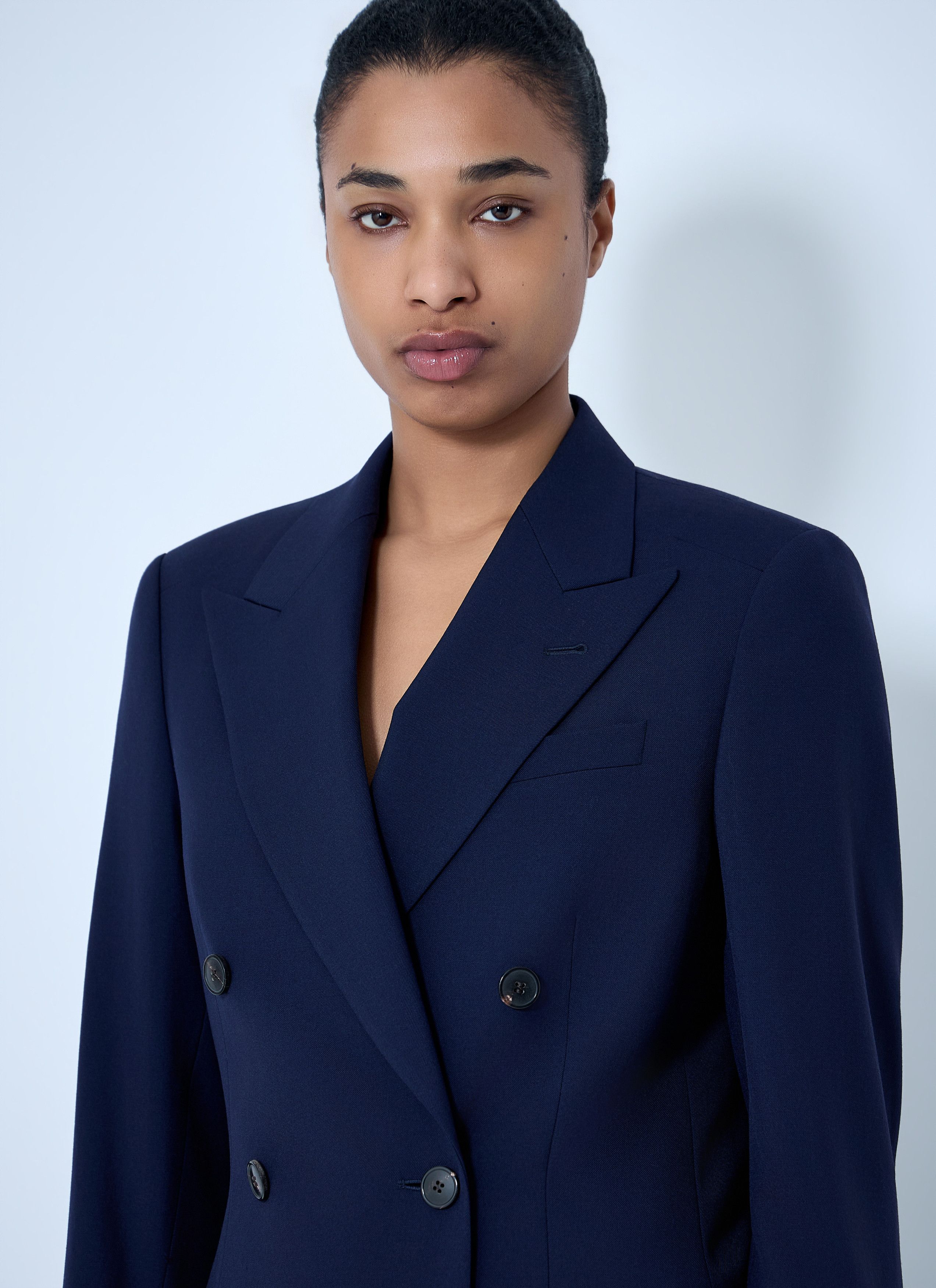 Dries Van Noten Double-Breasted Wool Blazer Size S / US 4 / IT 40 - 5 Thumbnail