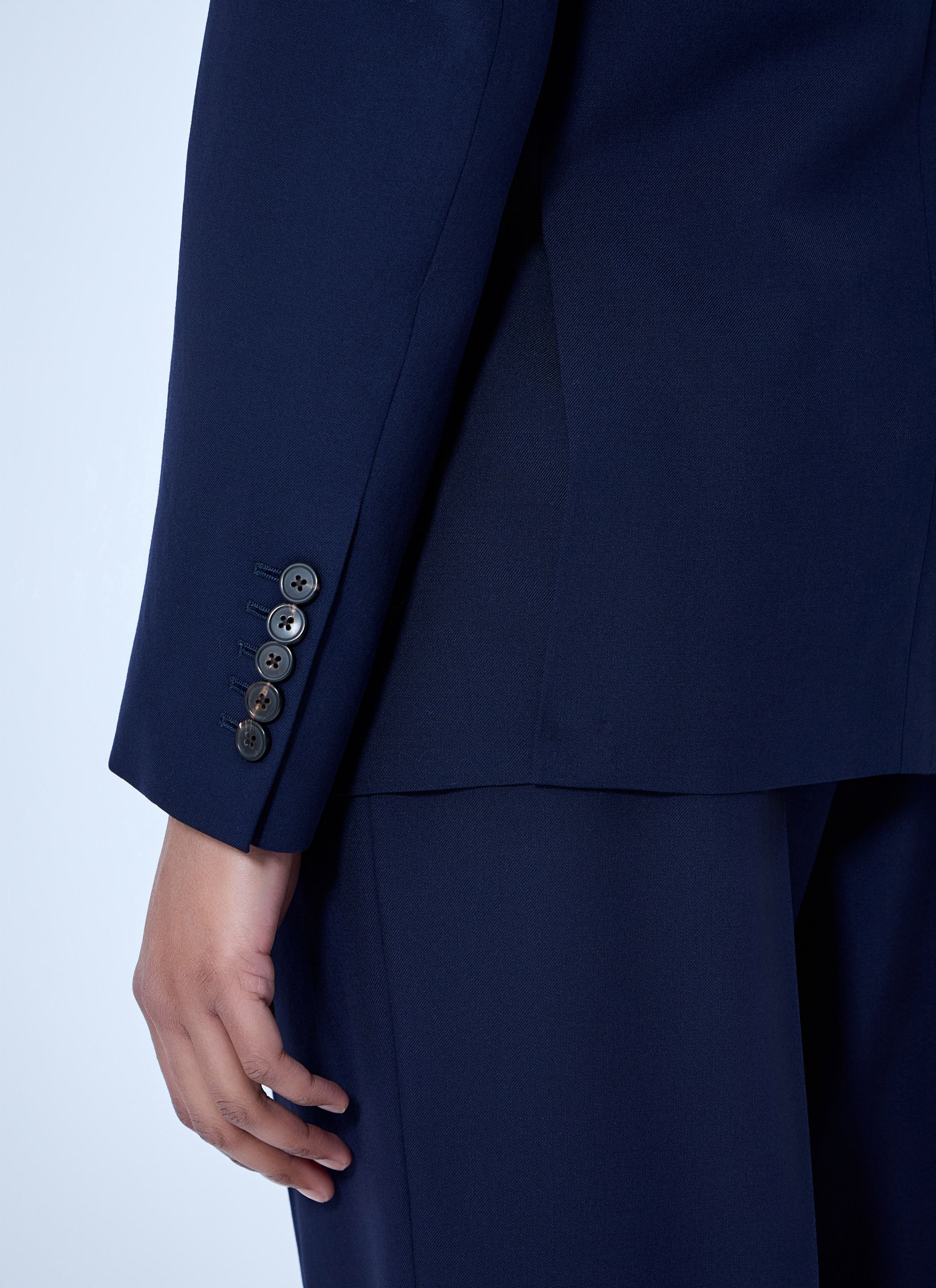 Dries Van Noten Double-Breasted Wool Blazer Size S / US 4 / IT 40 - 6 Thumbnail