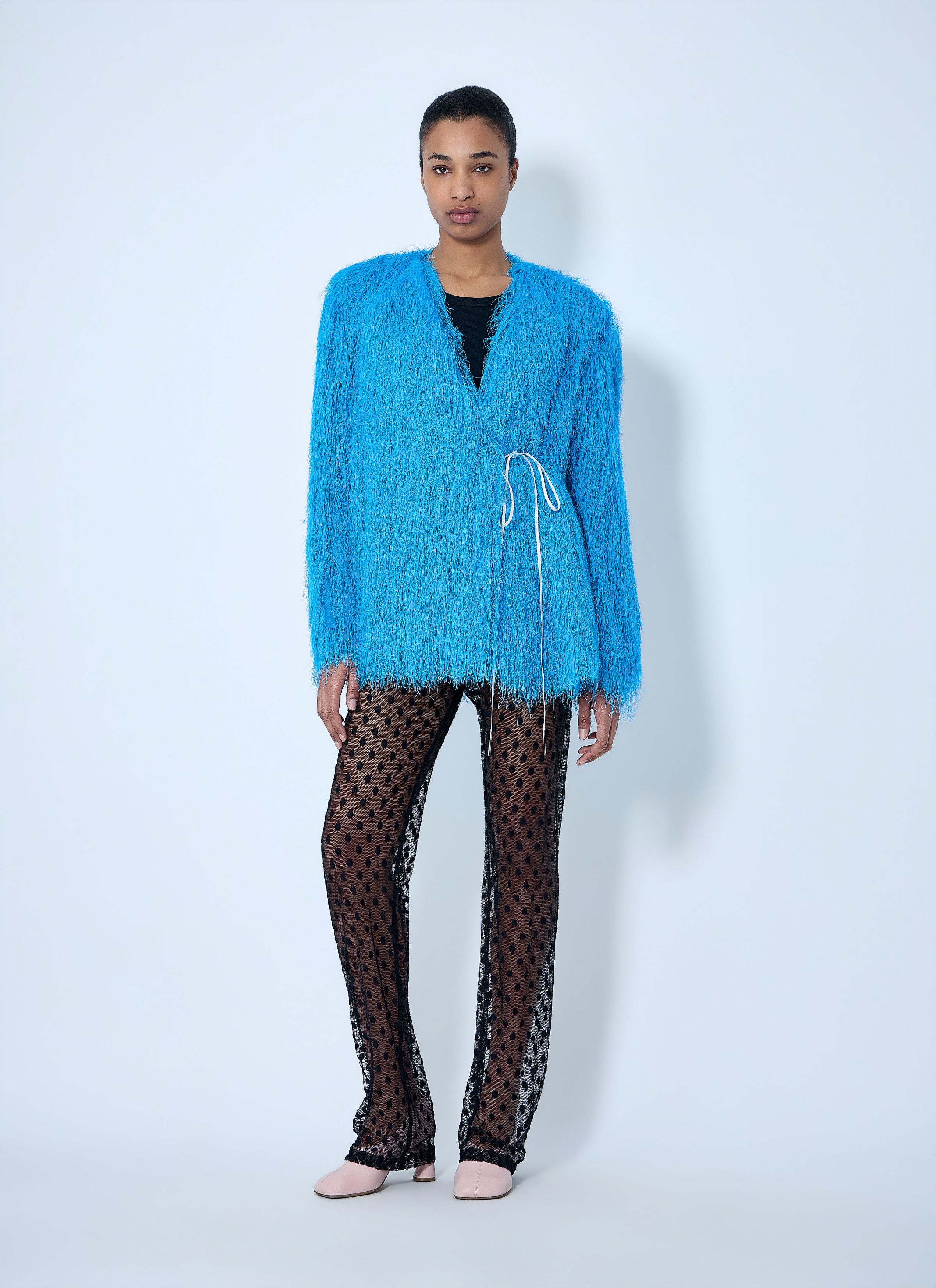Dries Van Noten Sheer Lace Trousers Size 34" / US 12 / IT 48 - 2 Thumbnail