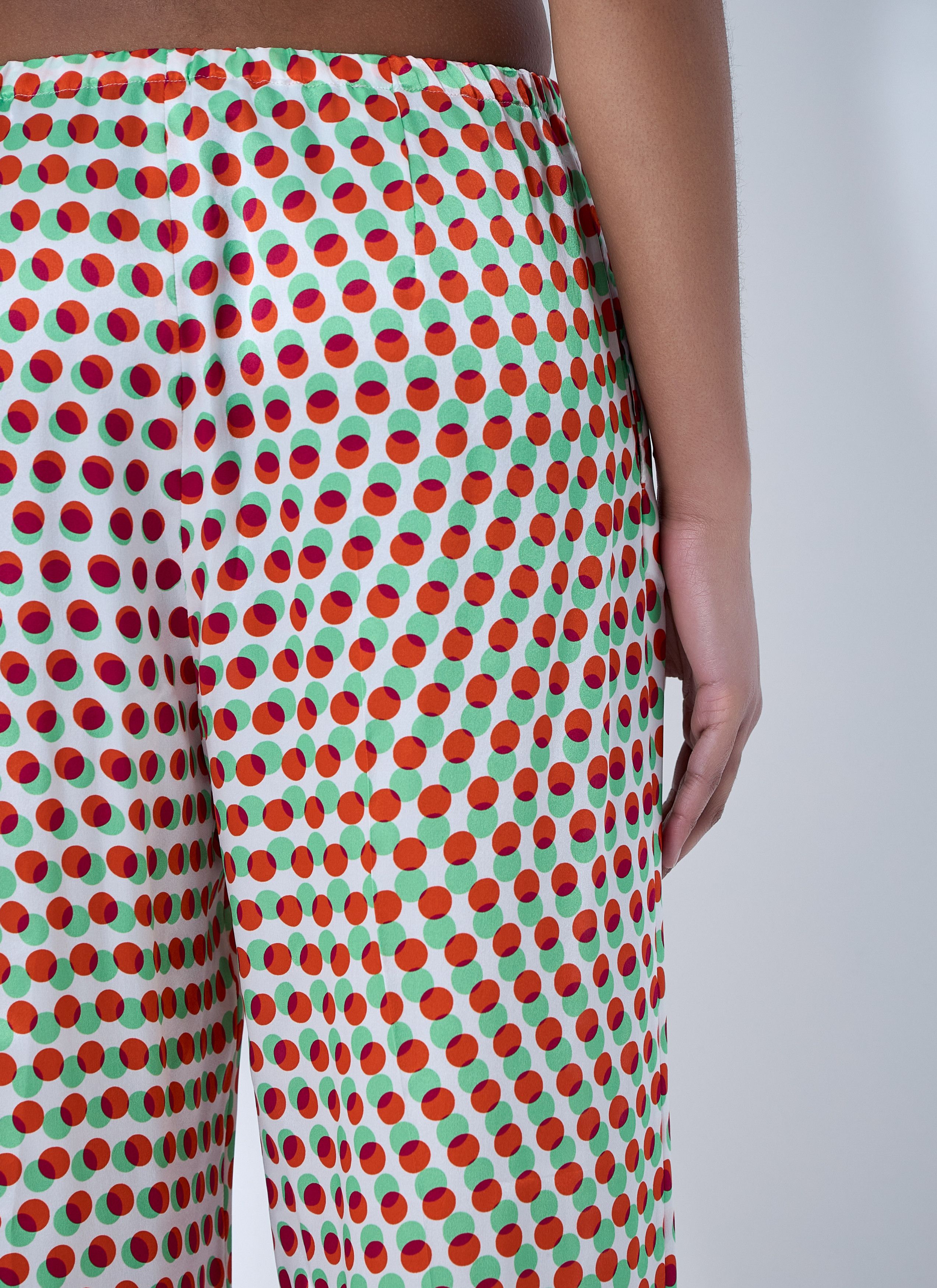 Dries Van Noten Wide-Leg Patterned Trousers Size 27" / US 4 / IT 40 - 6 Thumbnail