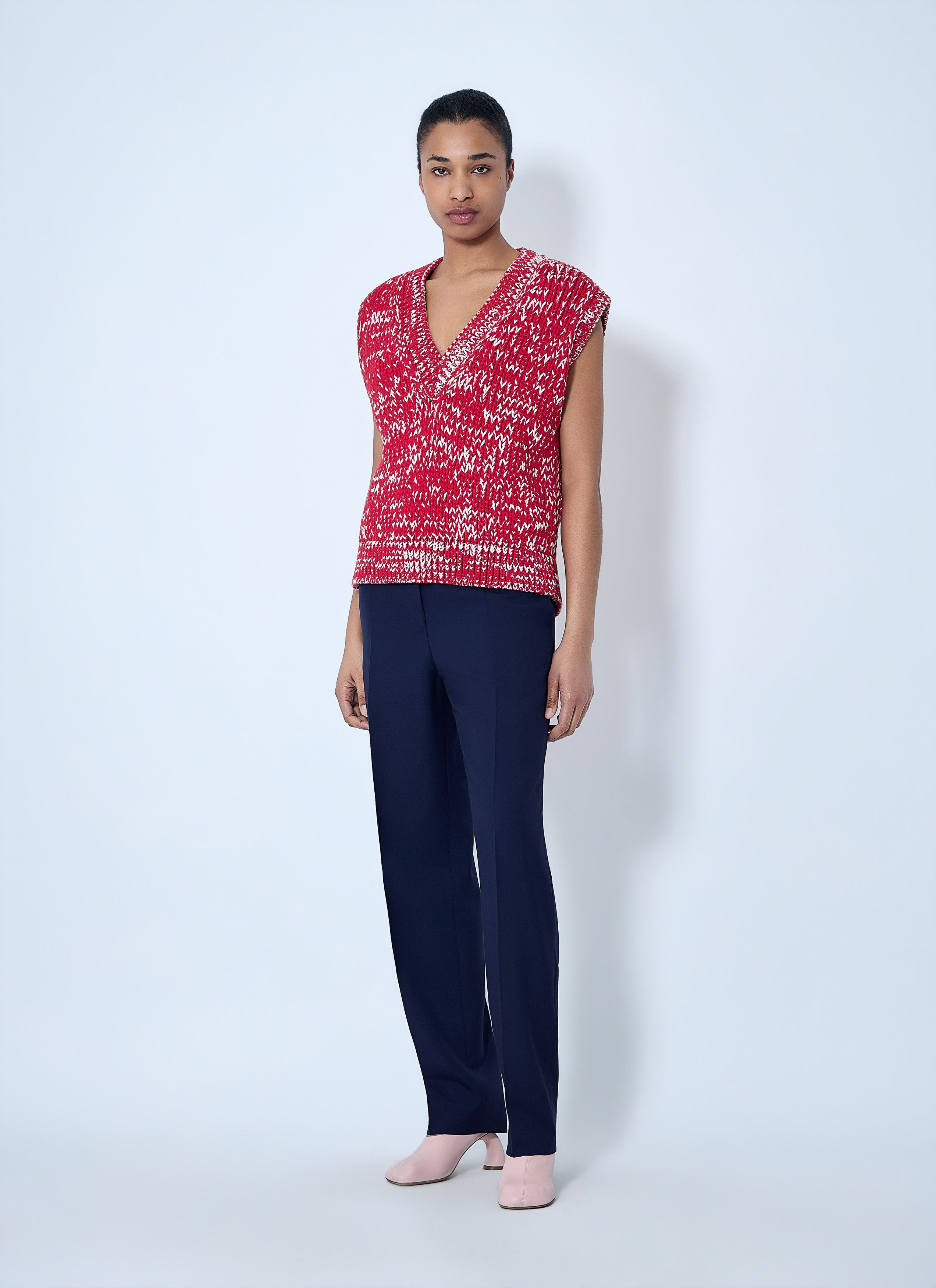 Dries Van Noten Sleeveless Knit Top Size S / US 4 / IT 40 - 2 Thumbnail