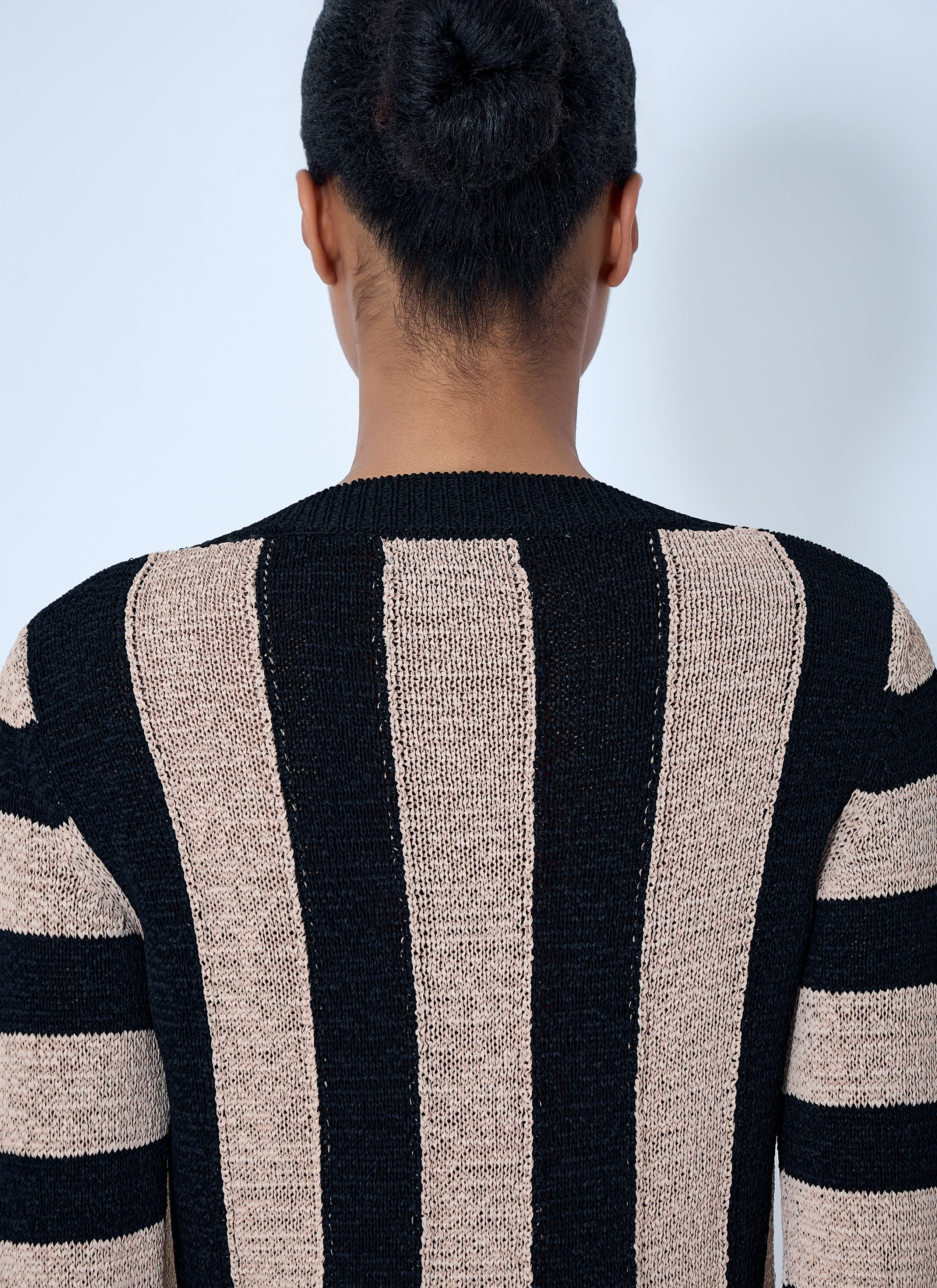 Dries Van Noten Striped Knit Sweater Size S / US 4 / IT 40 - 6 Thumbnail