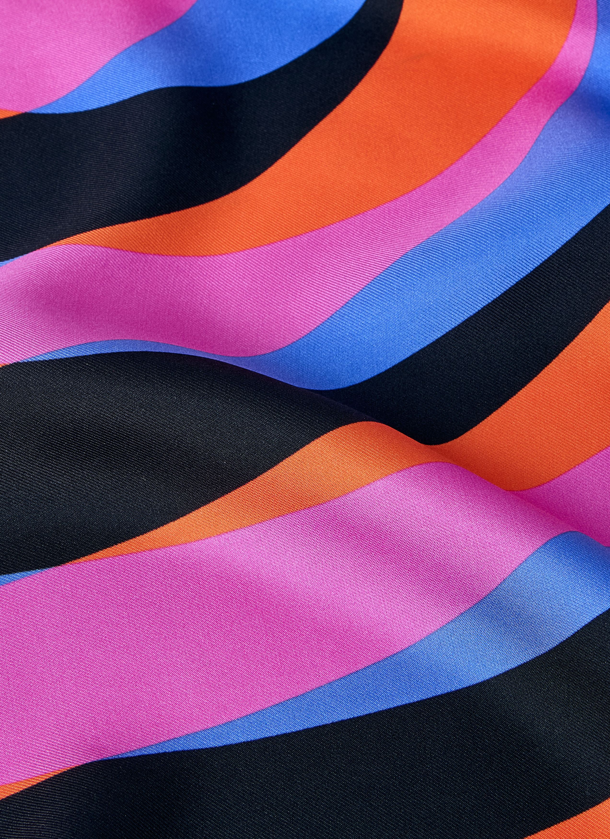 Dries Van Noten Geometric Patterned Silk Scarf Size ONE SIZE - 3 Thumbnail