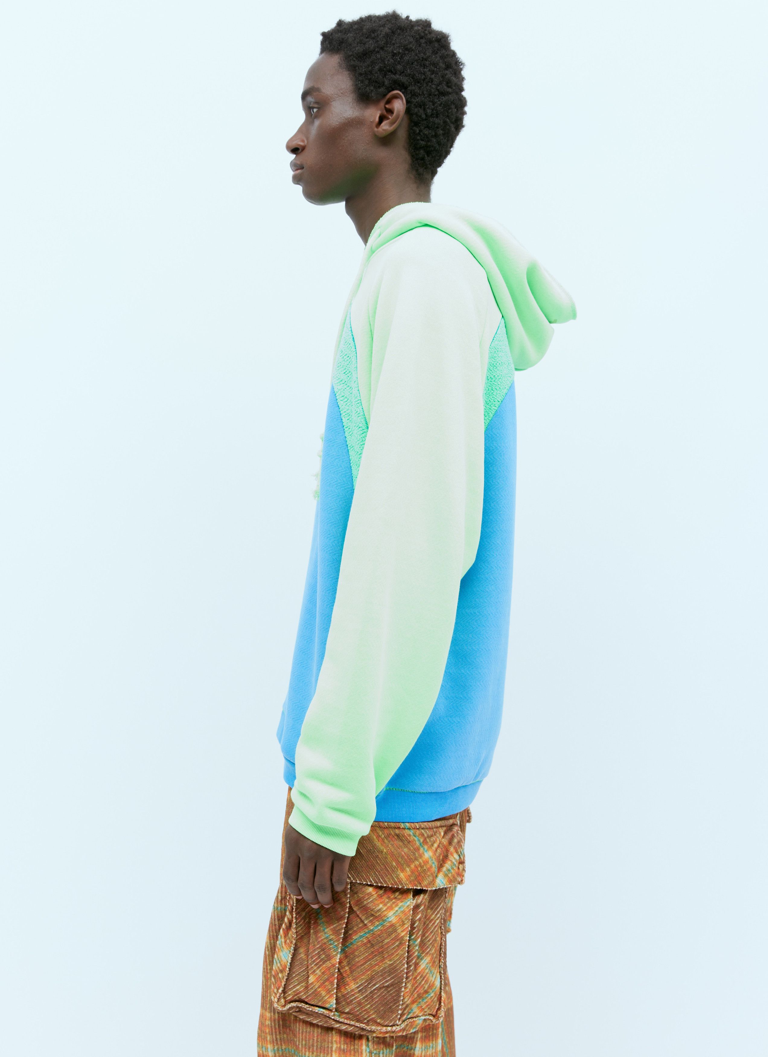 ERL Rainbow Hooded Sweatshirt Size US L / EU 52-54 / 3 - 4 Thumbnail