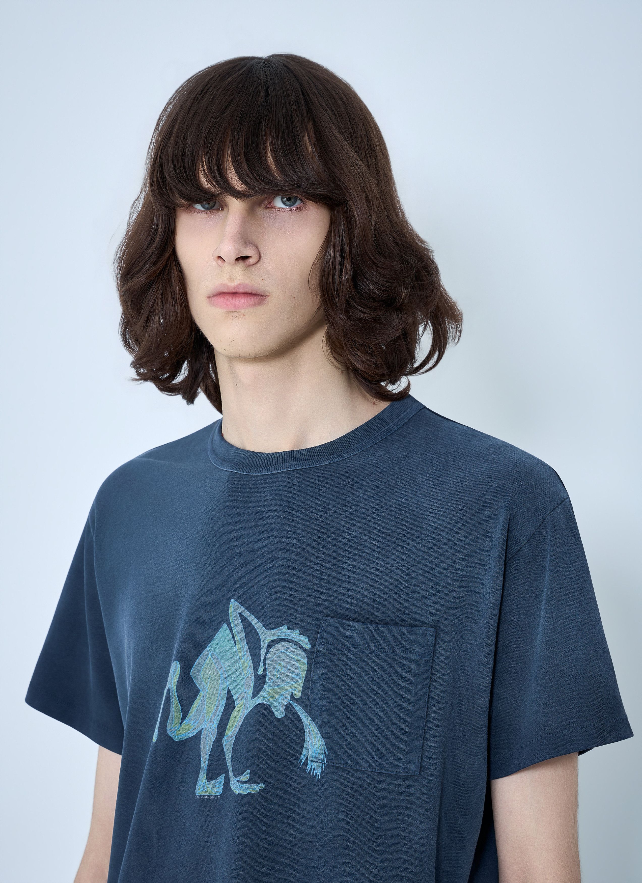ERL Puke T-Shirt Size US L / EU 52-54 / 3 - 6 Thumbnail
