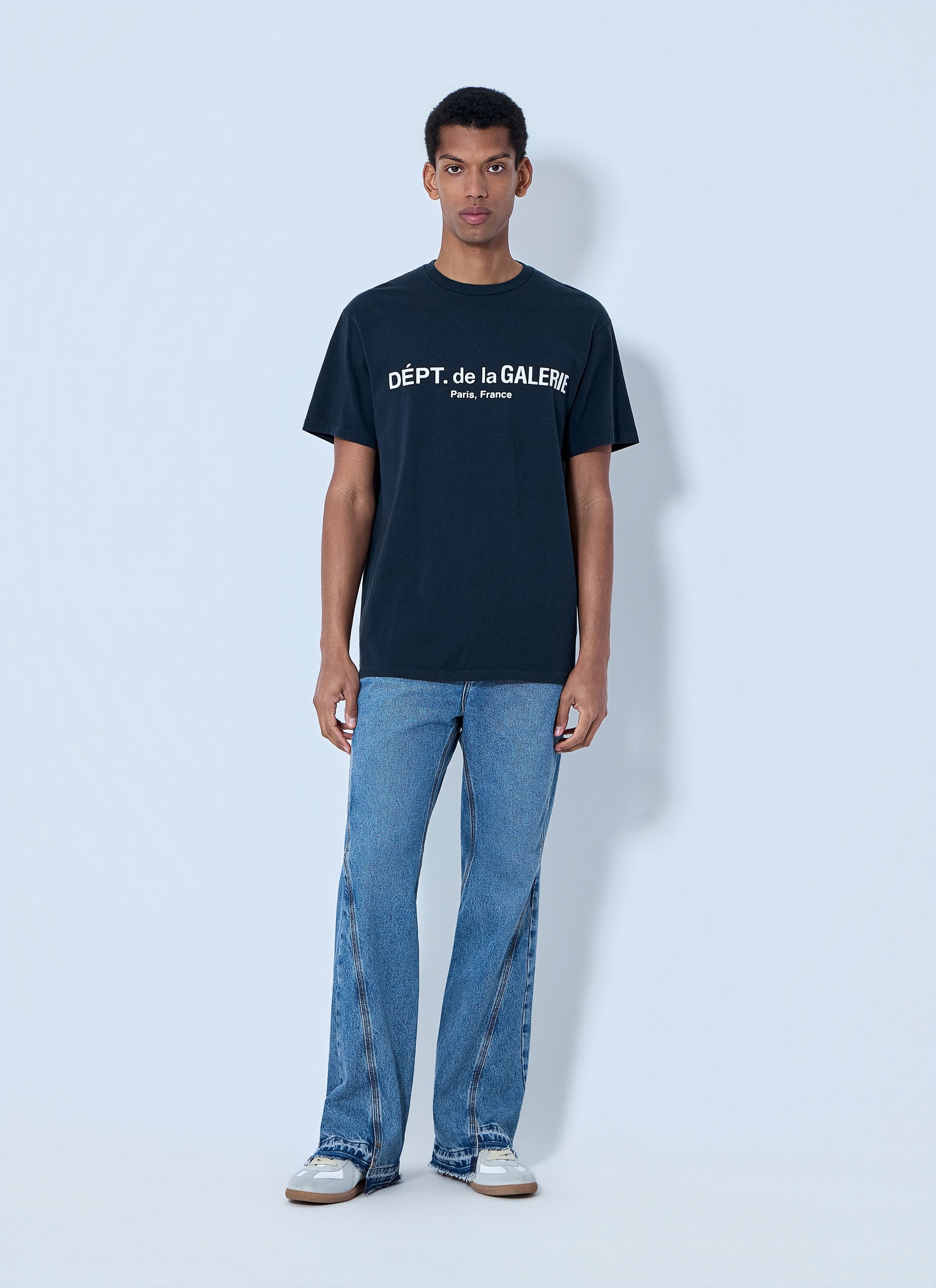 Gallery Dept. Logo Print Cotton T-shirt Size US XS / EU 42 / 0 - 2 Thumbnail