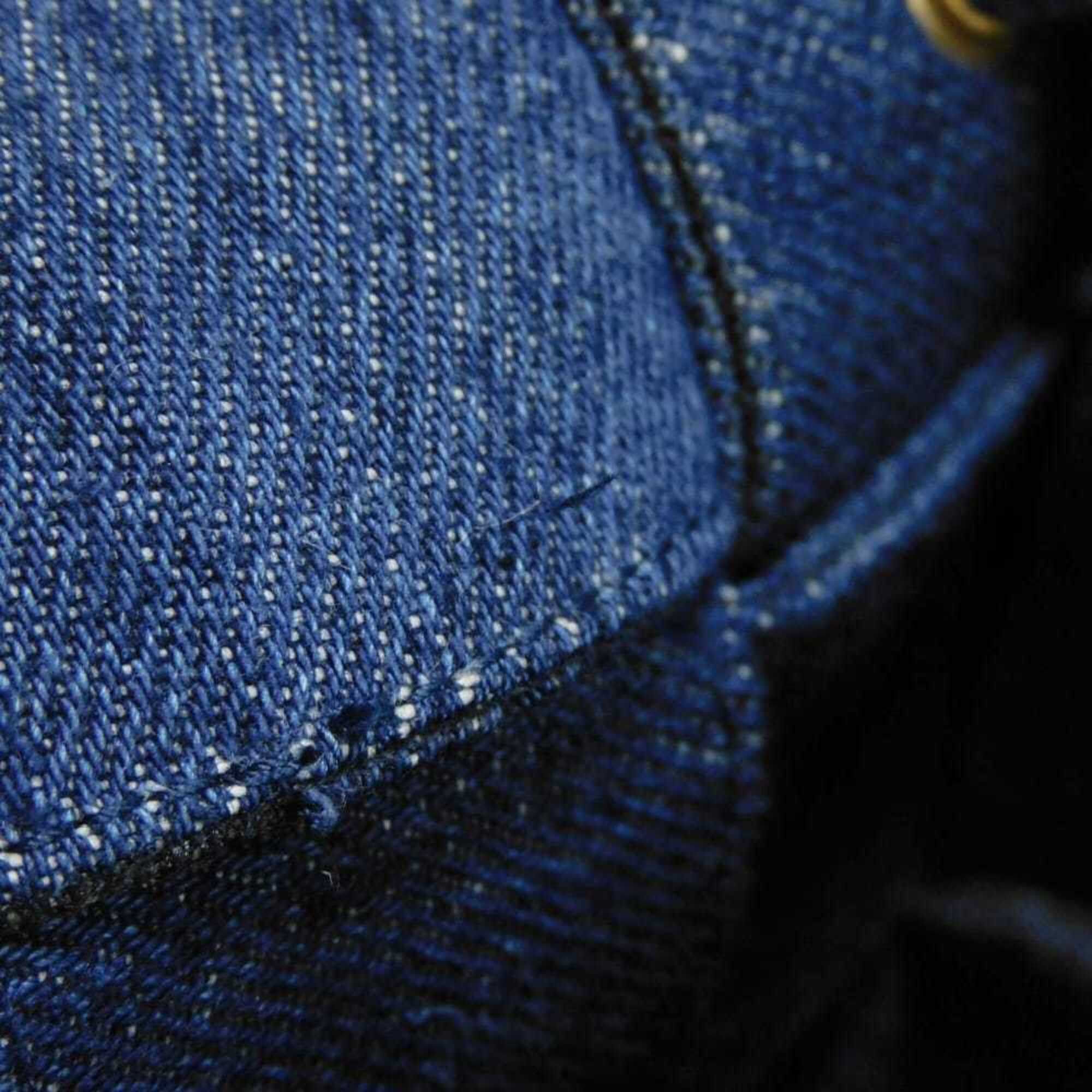Bottega Veneta Bottega Veneta Cassette Small Bucket Bag, Blue, RFID-protected, Maxi, Intrecciato Denim, 743789 V2ZB1 4019, Men's & Women's. Size ONE SIZE - 11 Thumbnail