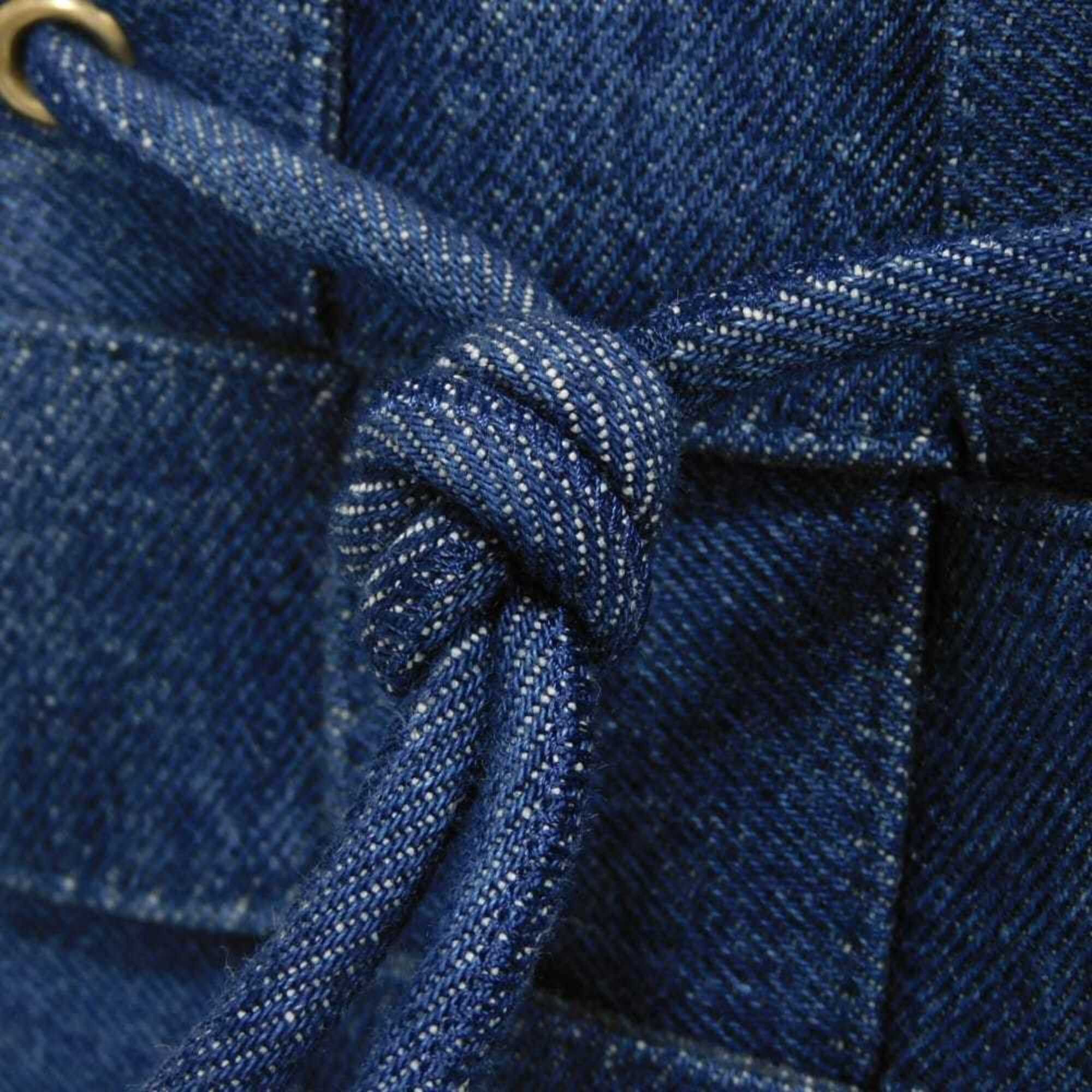 Bottega Veneta Bottega Veneta Cassette Small Bucket Bag, Blue, RFID-protected, Maxi, Intrecciato Denim, 743789 V2ZB1 4019, Men's & Women's. Size ONE SIZE - 14 Thumbnail