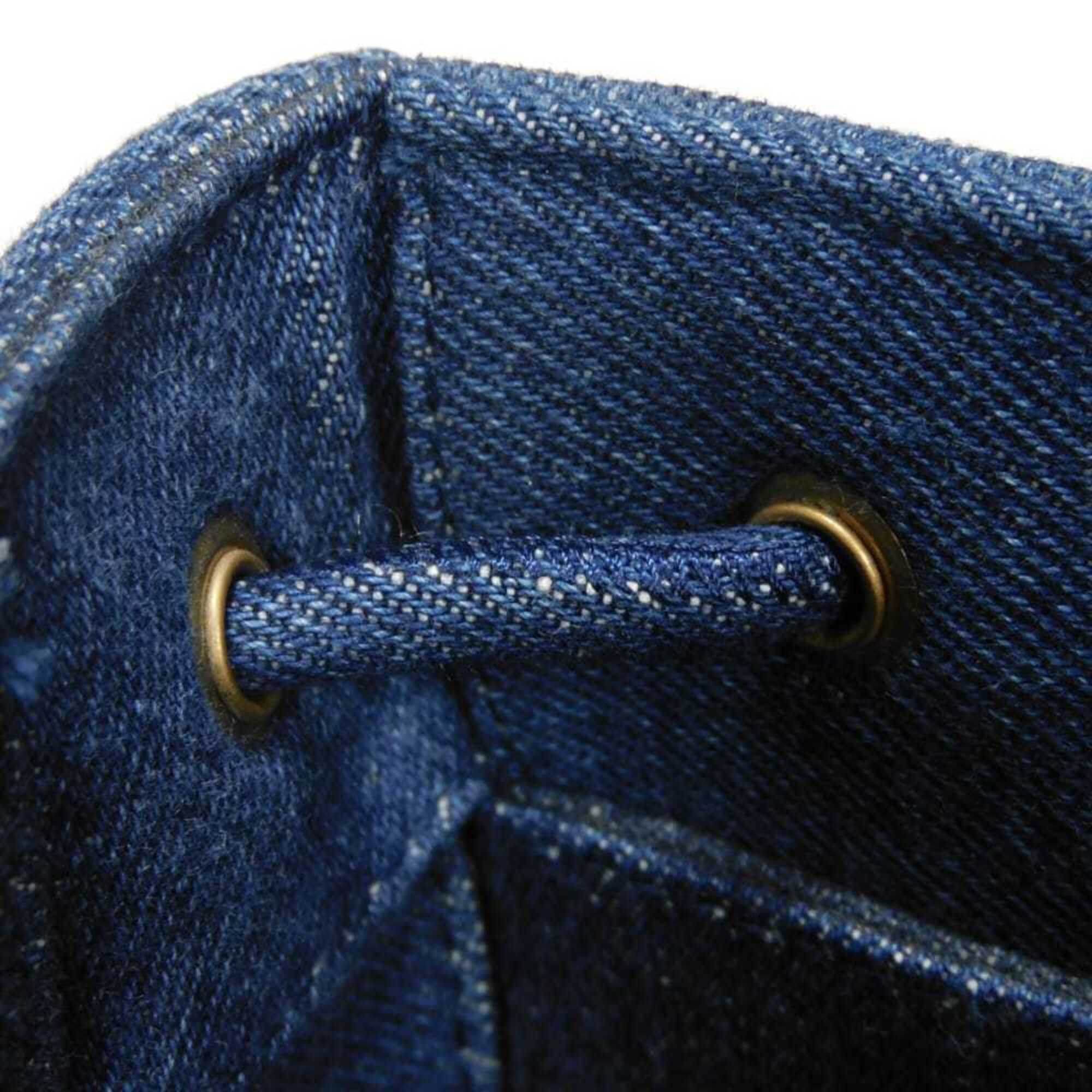 Bottega Veneta Bottega Veneta Cassette Small Bucket Bag, Blue, RFID-protected, Maxi, Intrecciato Denim, 743789 V2ZB1 4019, Men's & Women's. Size ONE SIZE - 8 Thumbnail