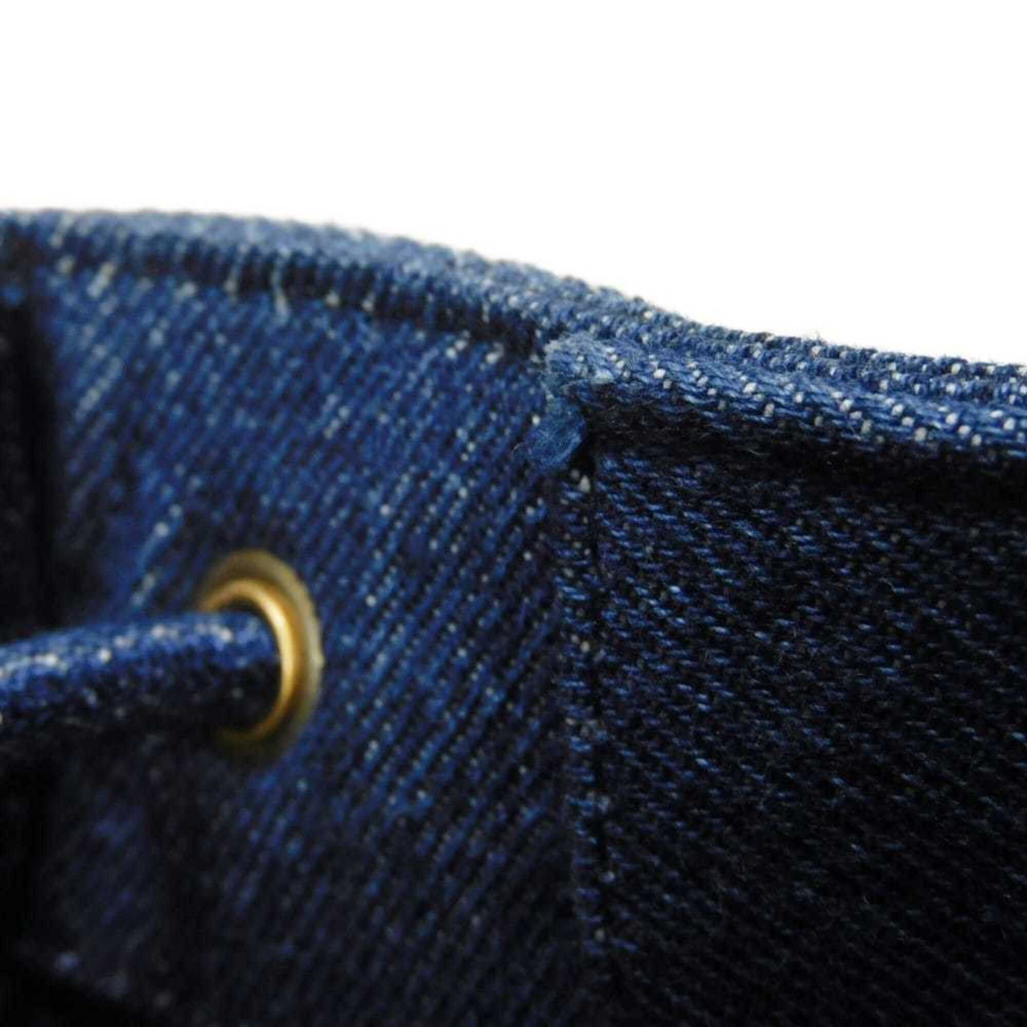 Bottega Veneta Bottega Veneta Cassette Small Bucket Bag, Blue, RFID-protected, Maxi, Intrecciato Denim, 743789 V2ZB1 4019, Men's & Women's. Size ONE SIZE - 9 Thumbnail