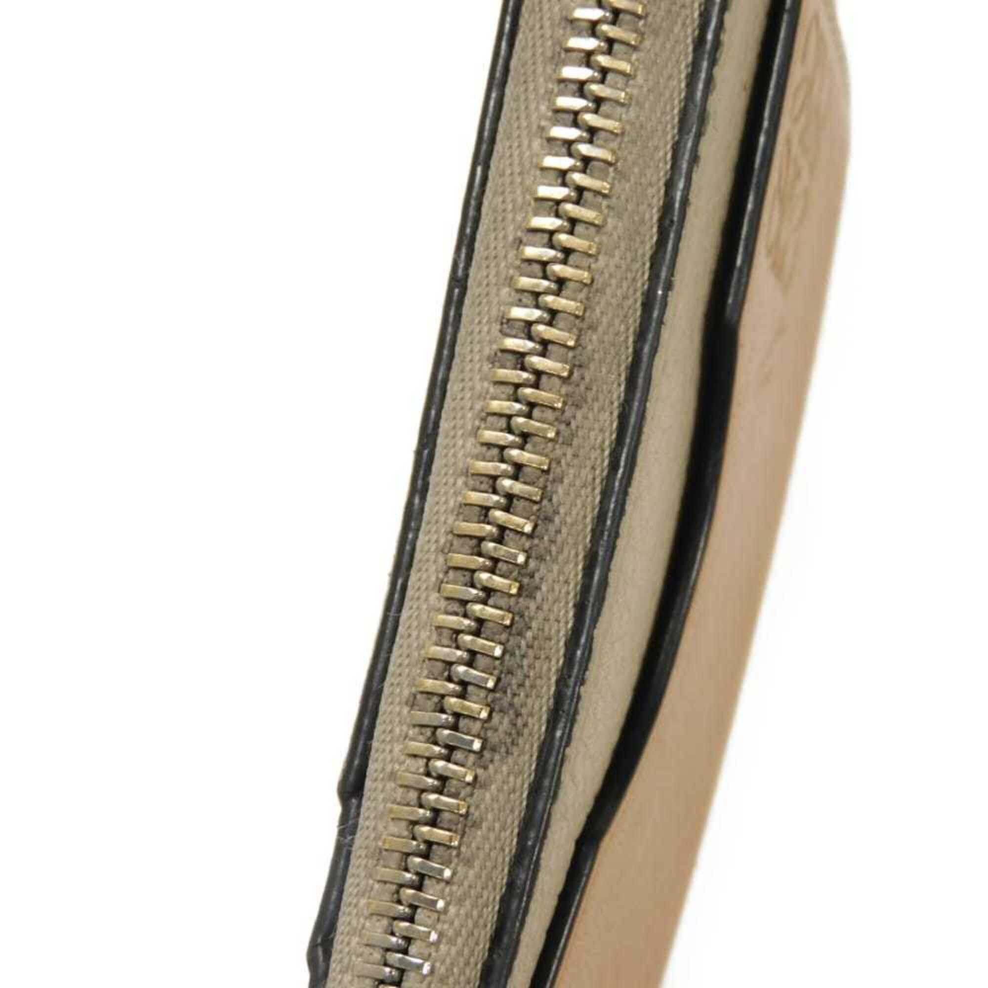 Loewe Loewe coin case/card holder, calfskin, honey, L-shaped zipper, fragment case, Anagram, Light Oats, C660Z40X04, women's. Size ONE SIZE - 19 Thumbnail