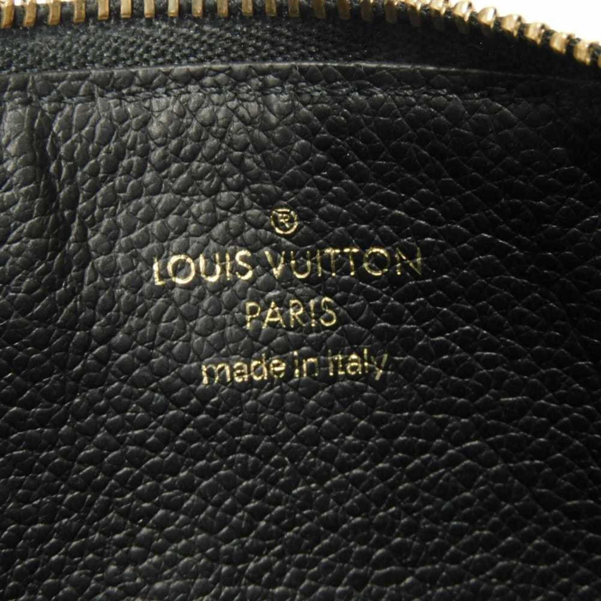 Louis Vuitton Louis Vuitton Porte Cartes Zip Coin Case/Card Case/Wallet/Mini Wallet in Monogram Empreinte Noir (M68339) - Men's/Women's Size ONE SIZE - 6 Thumbnail