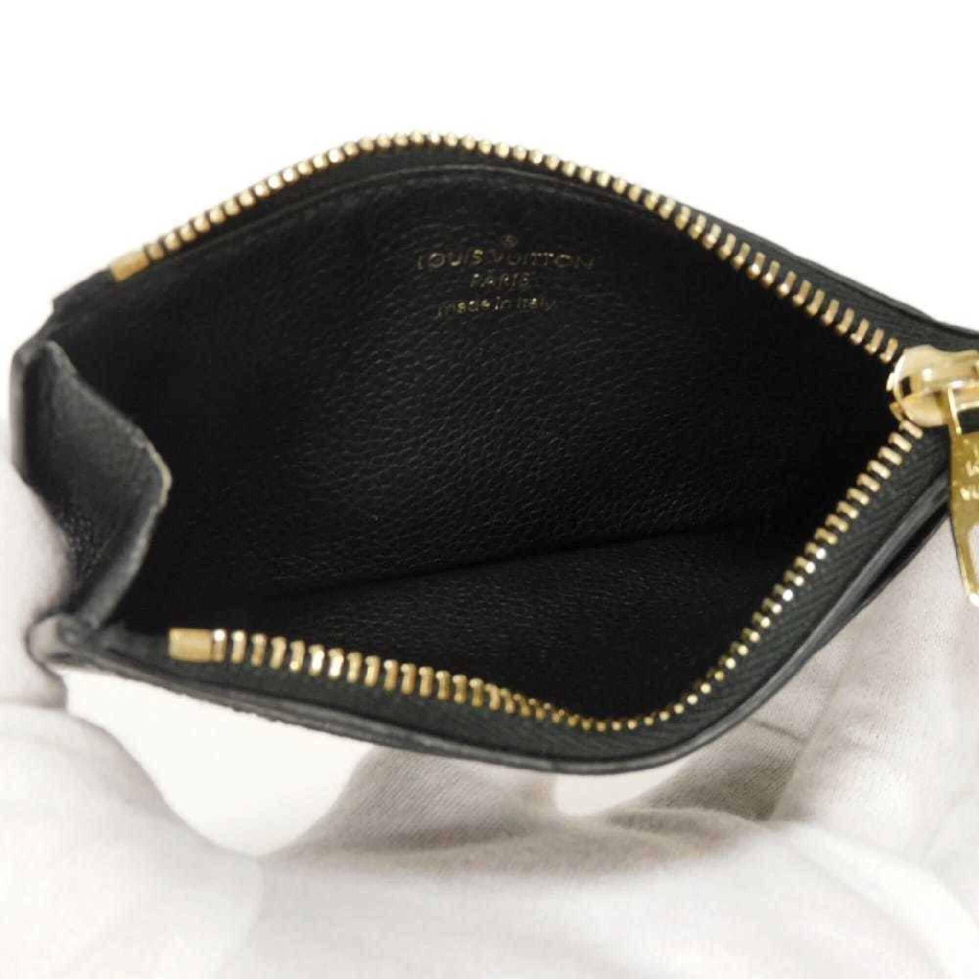 Louis Vuitton Louis Vuitton Porte Cartes Zip Coin Case/Card Case/Wallet/Mini Wallet in Monogram Empreinte Noir (M68339) - Men's/Women's Size ONE SIZE - 5 Thumbnail