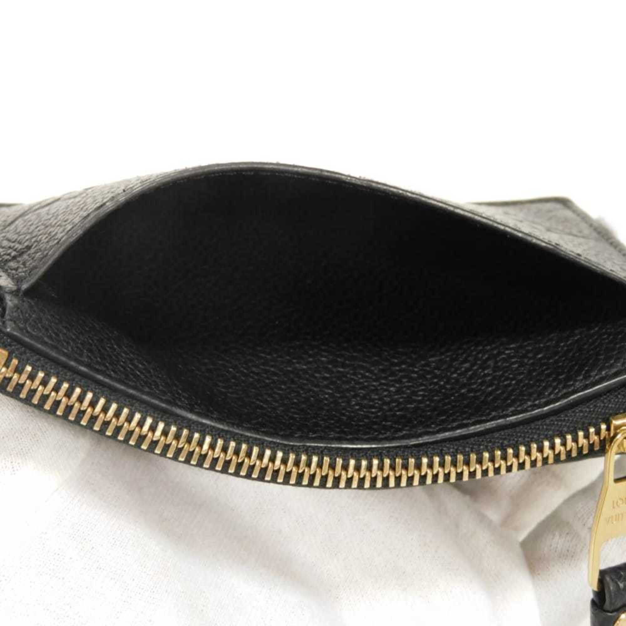 Louis Vuitton Louis Vuitton Porte Cartes Zip Coin Case/Card Case/Wallet/Mini Wallet in Monogram Empreinte Noir (M68339) - Men's/Women's Size ONE SIZE - 13 Thumbnail