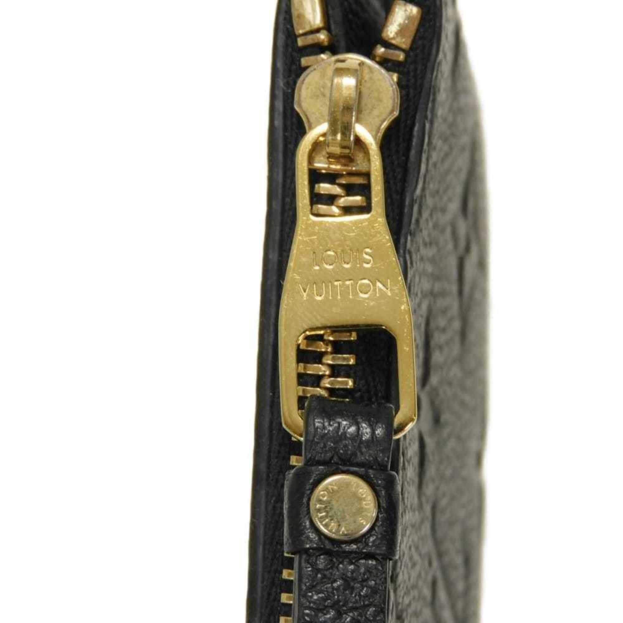 Louis Vuitton Louis Vuitton Porte Cartes Zip Coin Case/Card Case/Wallet/Mini Wallet in Monogram Empreinte Noir (M68339) - Men's/Women's Size ONE SIZE - 10 Thumbnail